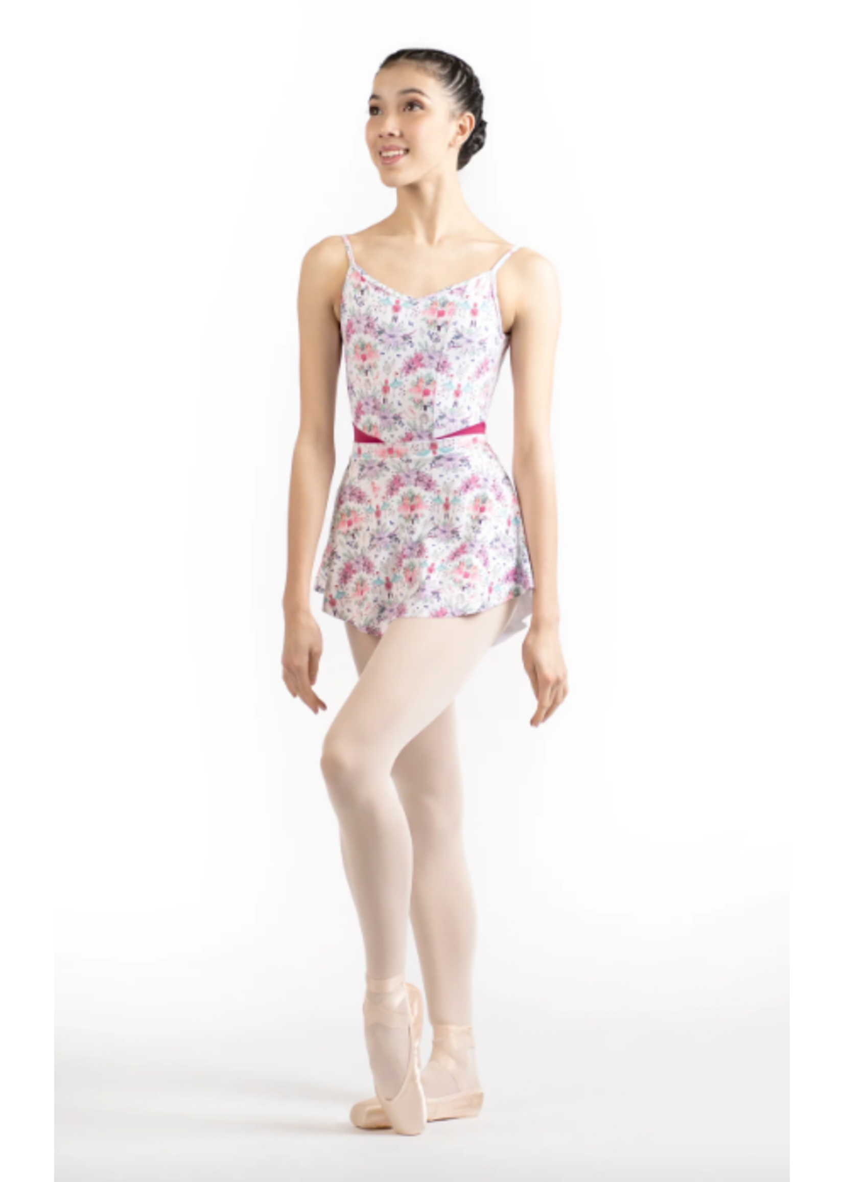 DANSE DE PARIS S0001L NUTCRACKER SWEET PATTERNED PULL ON SKIRT