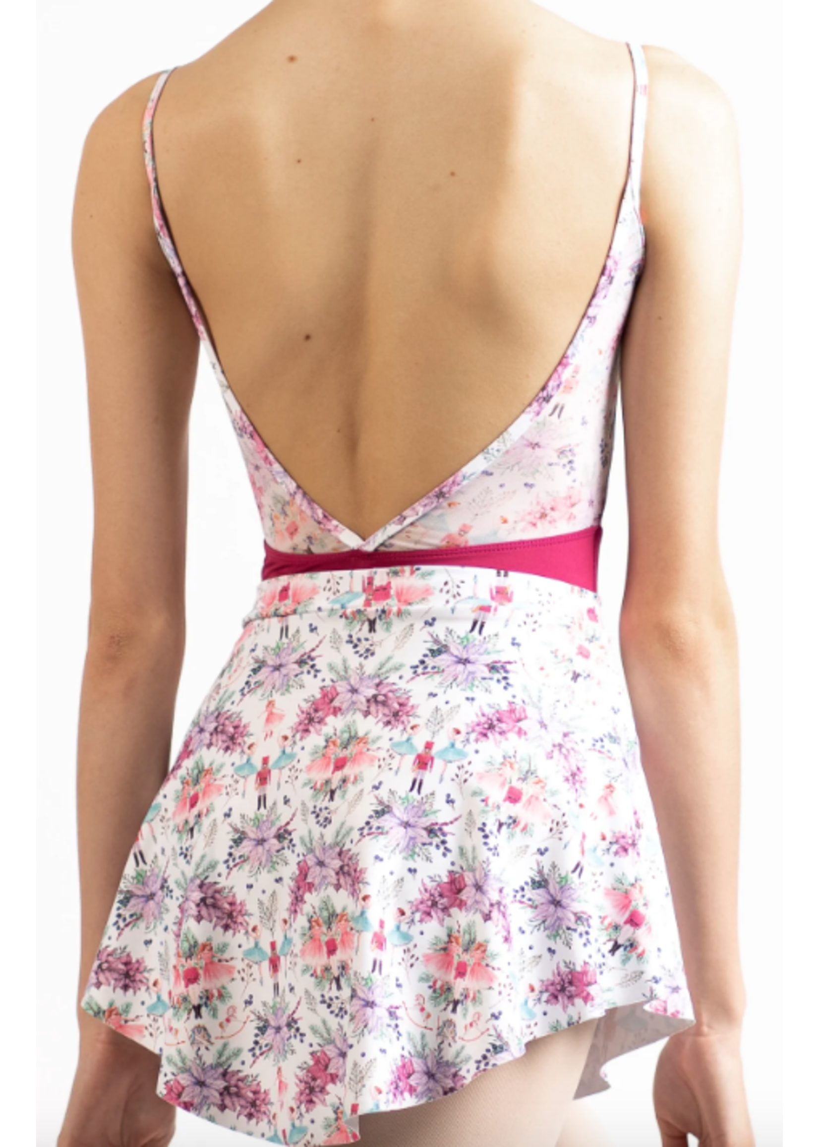 DANSE DE PARIS S0001L NUTCRACKER SWEET PATTERNED PULL ON SKIRT