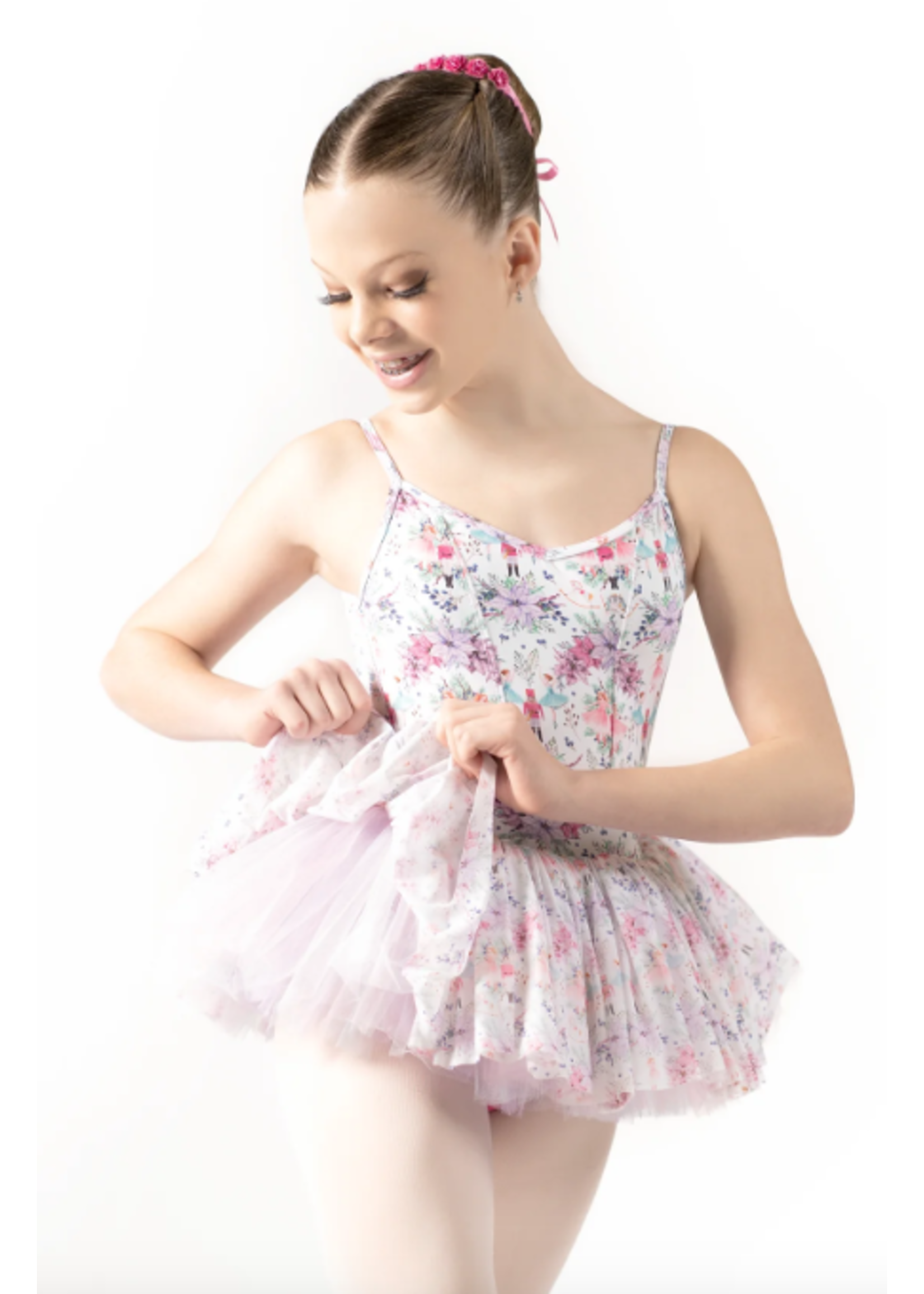 DANSE DE PARIS R0128G SWEET MESH SOFT TUTU SKIRT