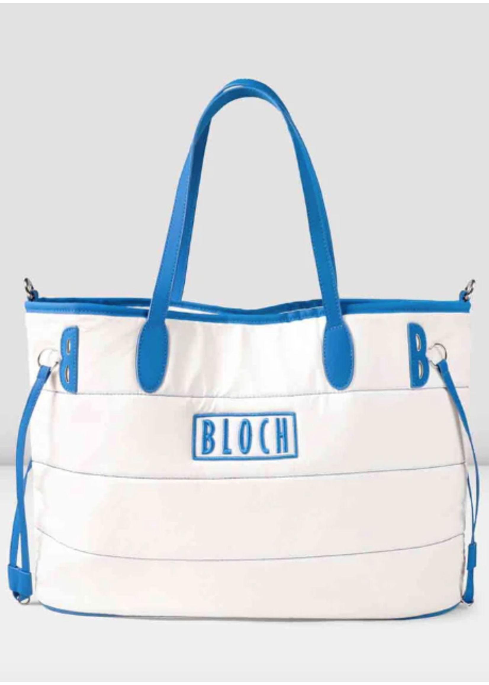 BLOCH & MIRELLA A331 BRANDED BLOCH PUFFY TOTE BAG