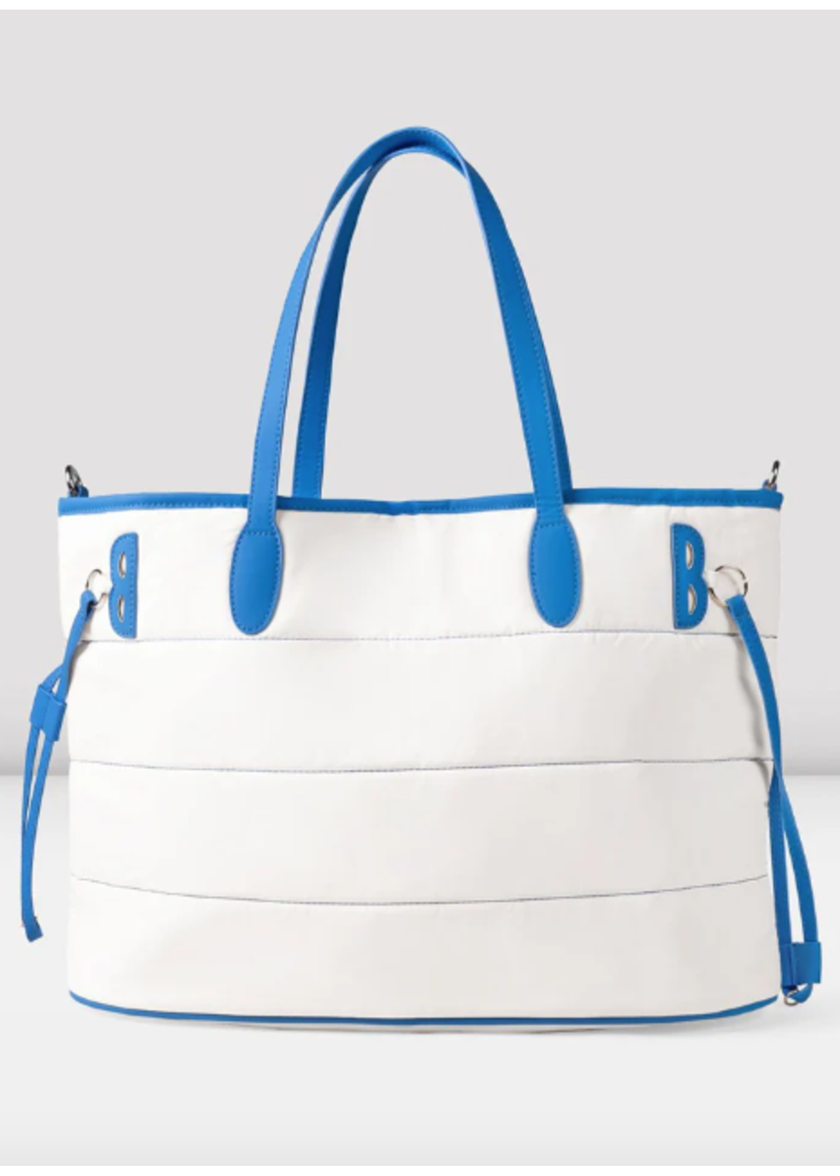 BLOCH & MIRELLA A331 BRANDED BLOCH PUFFY TOTE BAG