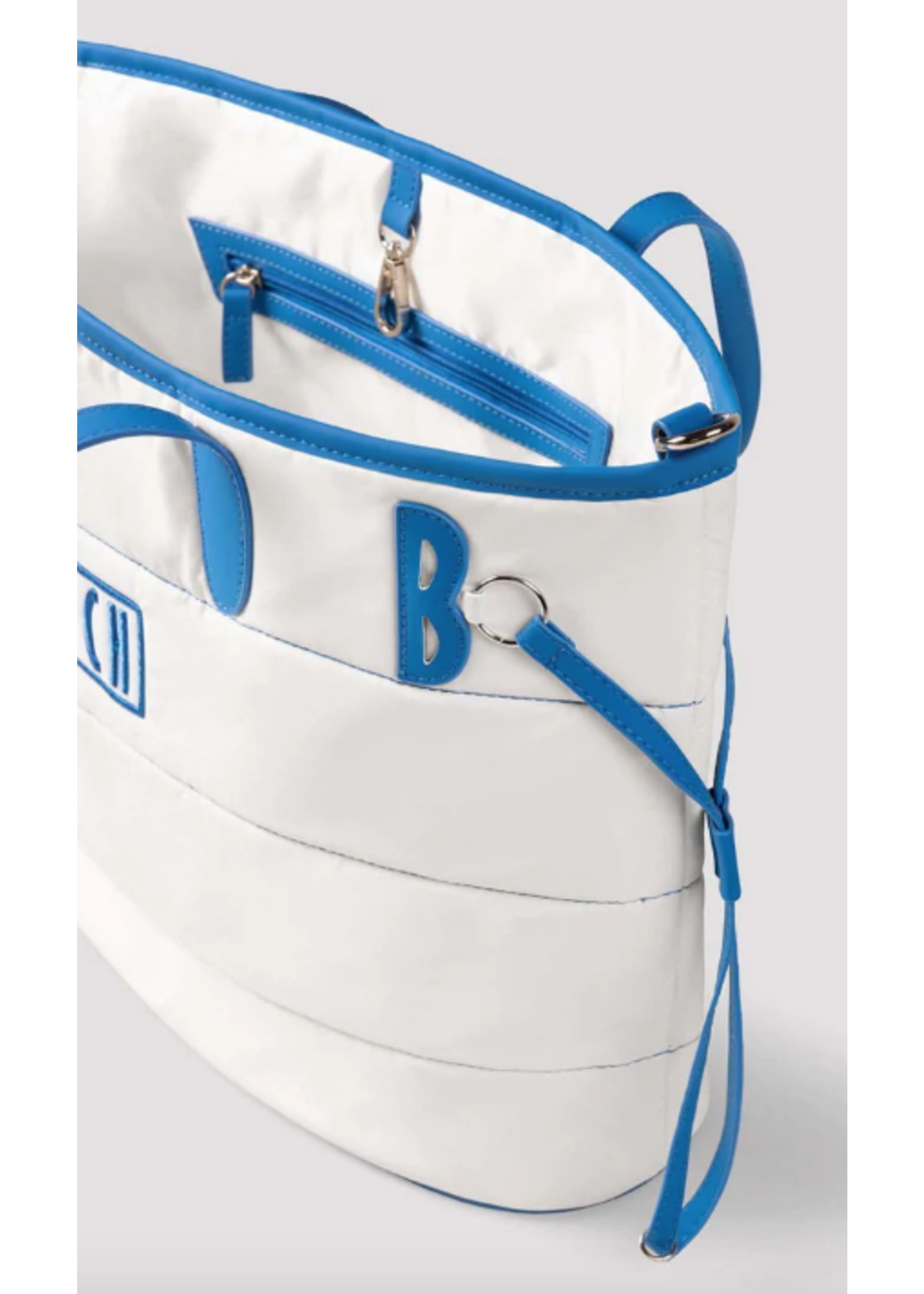 BLOCH & MIRELLA A331 BRANDED BLOCH PUFFY TOTE BAG