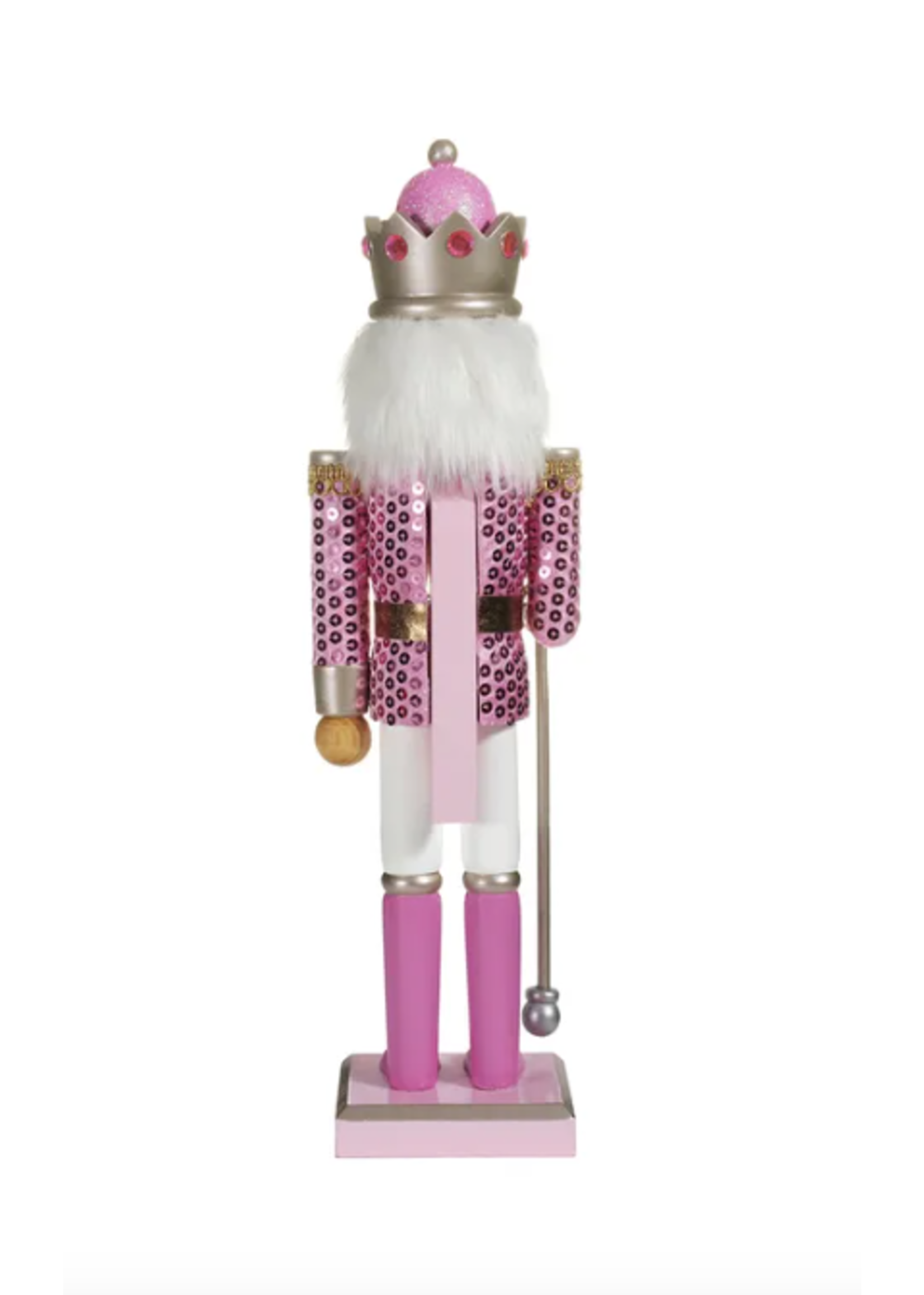 KURT S. ADLER C5887 SEQUIN SOLDIER NUTCRACKER