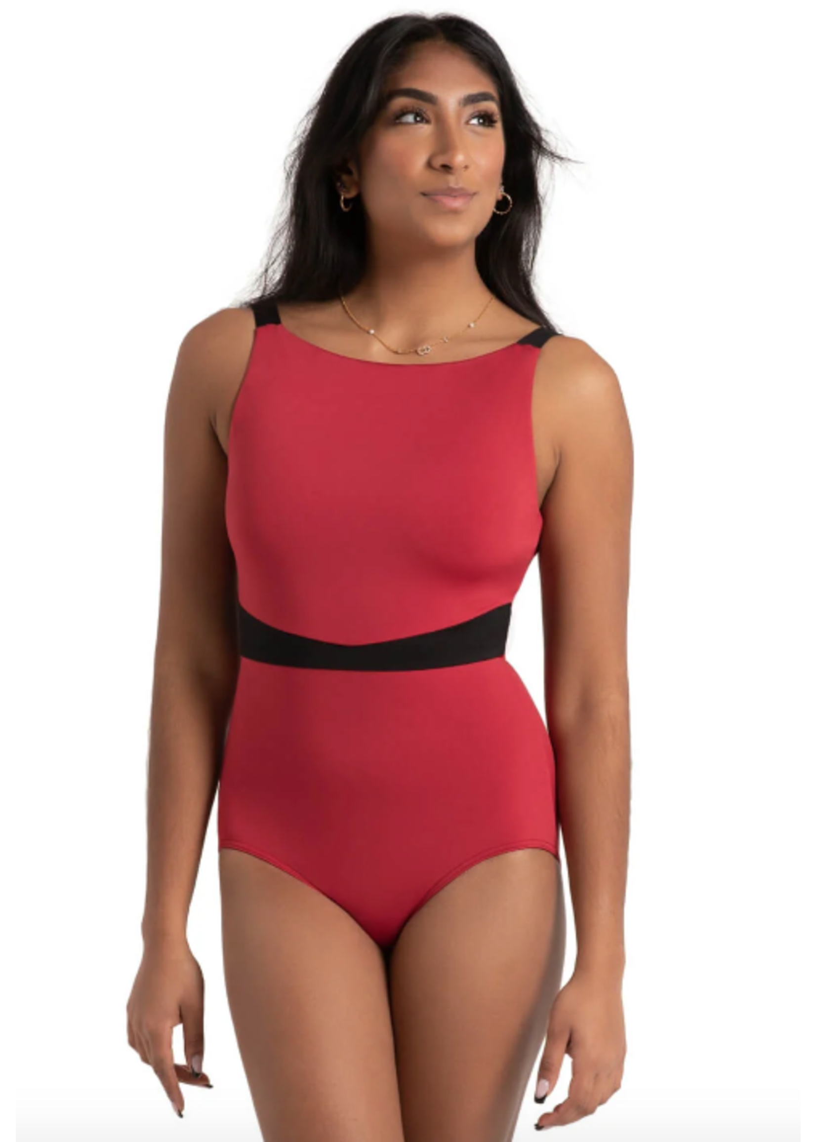CAPEZIO & BUNHEADS A12150C FLEUR BOAT NECK CAMISOLE LEOTARD
