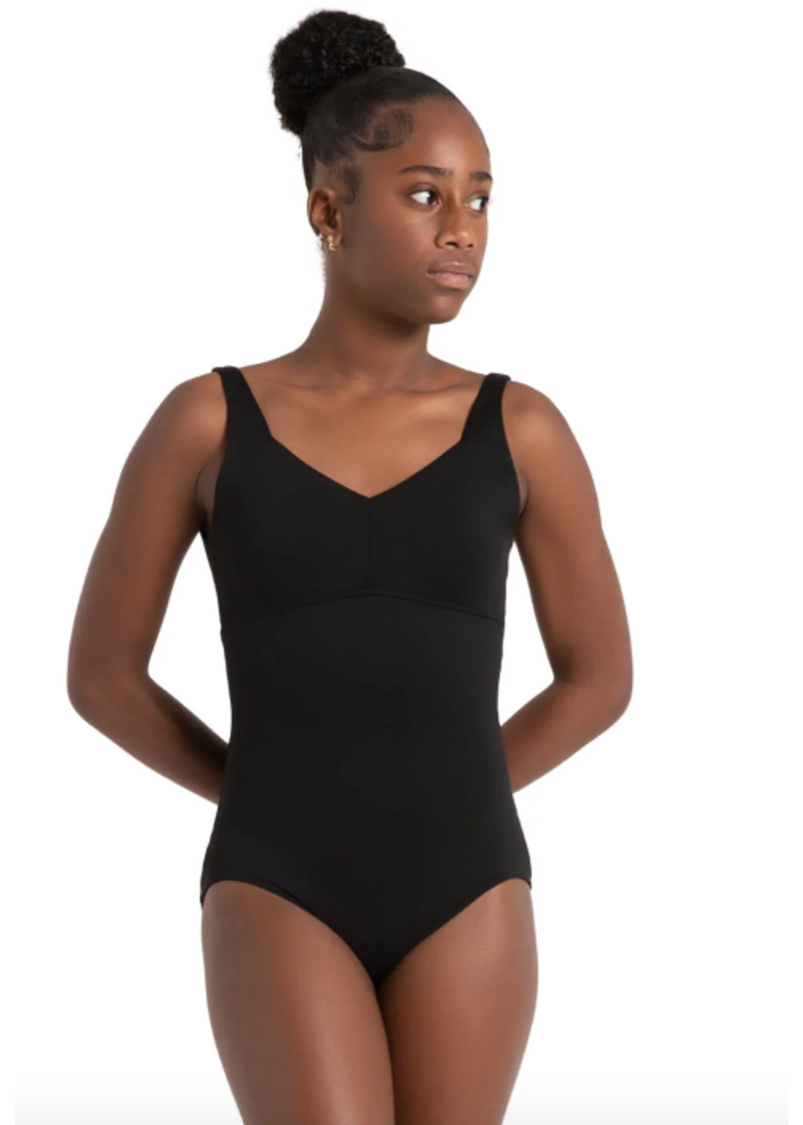 CAPEZIO & BUNHEADS A12151W ETOILE WIDE STRAP CAMISOLE LEOTARD