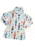 TRENDY TRENDS HOODED NUTCRACKER FLEECE SNUGGIE