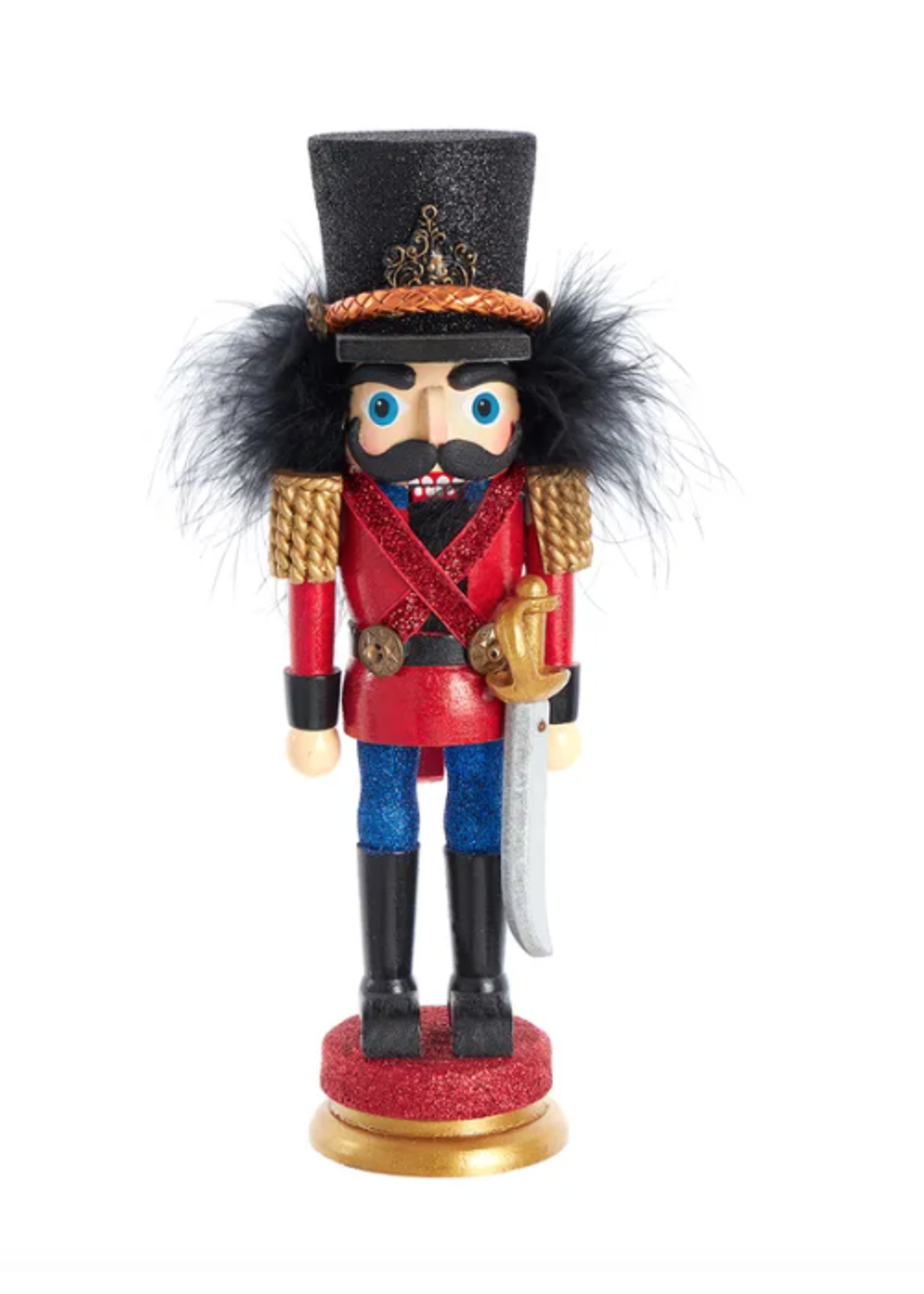 KURT S. ADLER HA0028 BRITISH CREST NUTCRACKER SUITE 12" NUTCRACKER