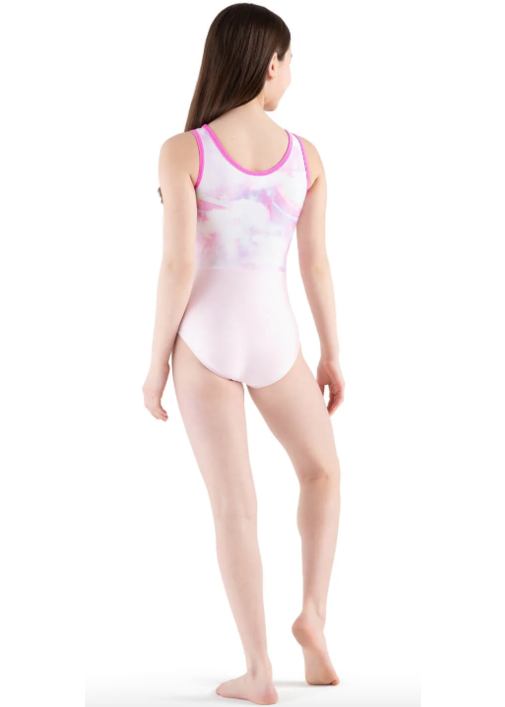 CAPEZIO & BUNHEADS A12202C CANDY CLOUD PIXEL POP TANK LEOTARD