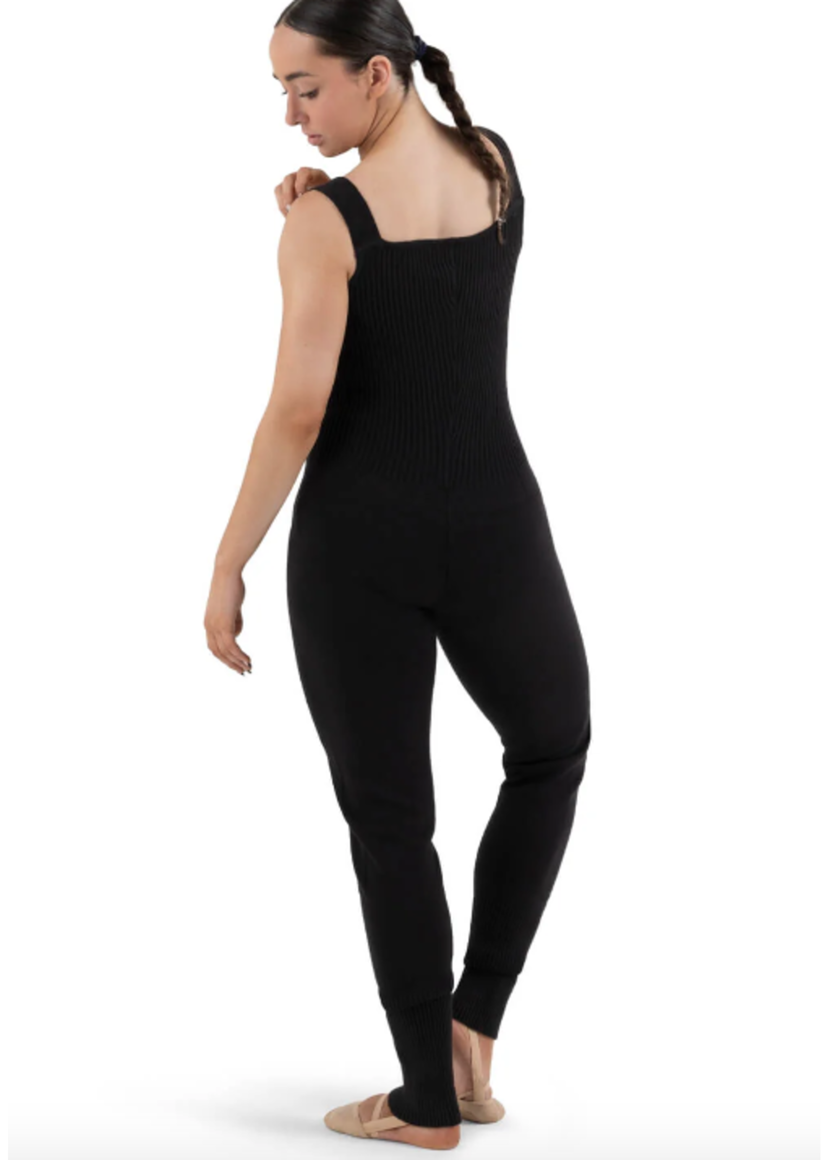 CAPEZIO & BUNHEADS ACK10970W CORE RIBBED KNITWEAR ROMPER JUMPER