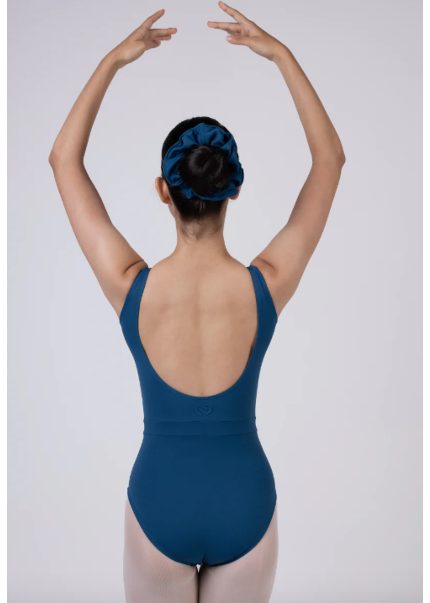 CLAUDIA DEAN JULIETTE BELTED PINCH FRONT TANK  LEOTARD