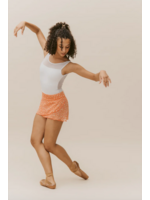 RUBIA WEAR MASHA PRINTED SHORT WRAP SKIRT