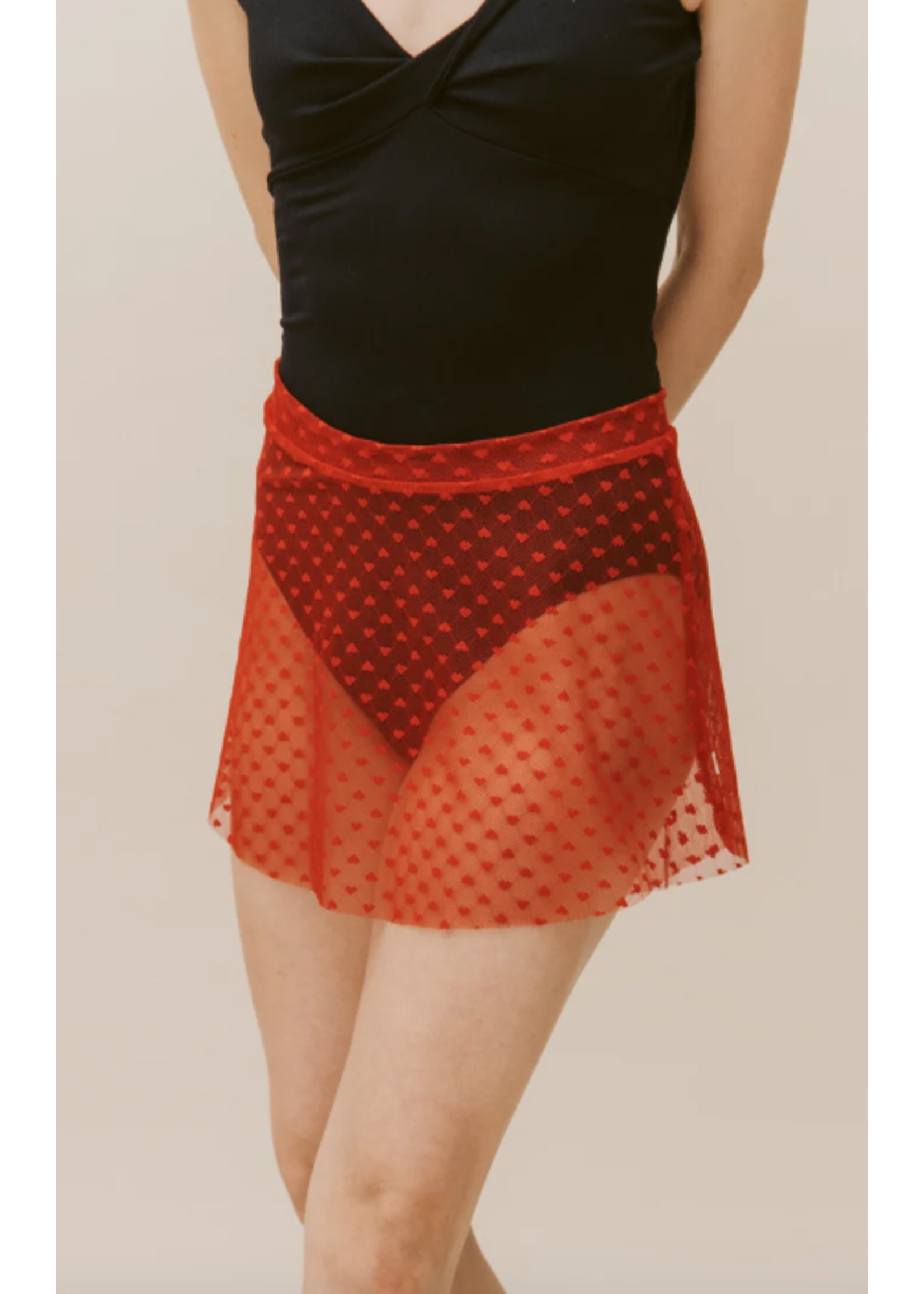 RUBIA WEAR MISA MESH PULL ON SKIRT