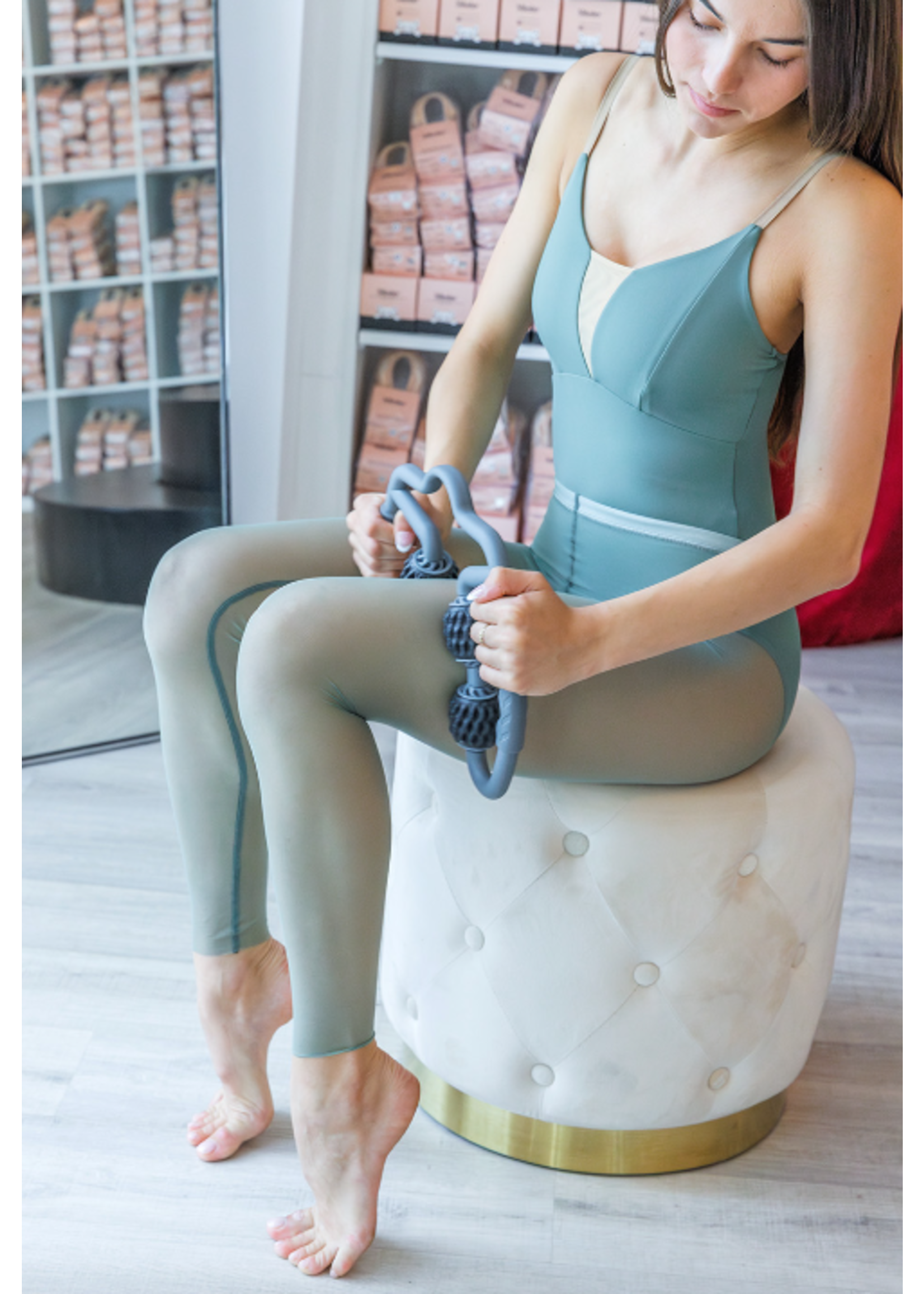 NIKOLAY TT003N DUAL SIDE HANDLED MASSAGE ROLLER