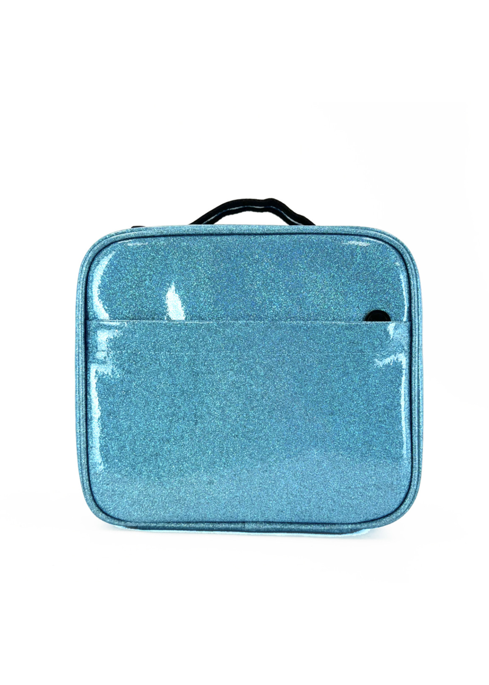 OVATION 1830 SMALL SPARKLE COSMETIC CASE w/ LED MIRROR