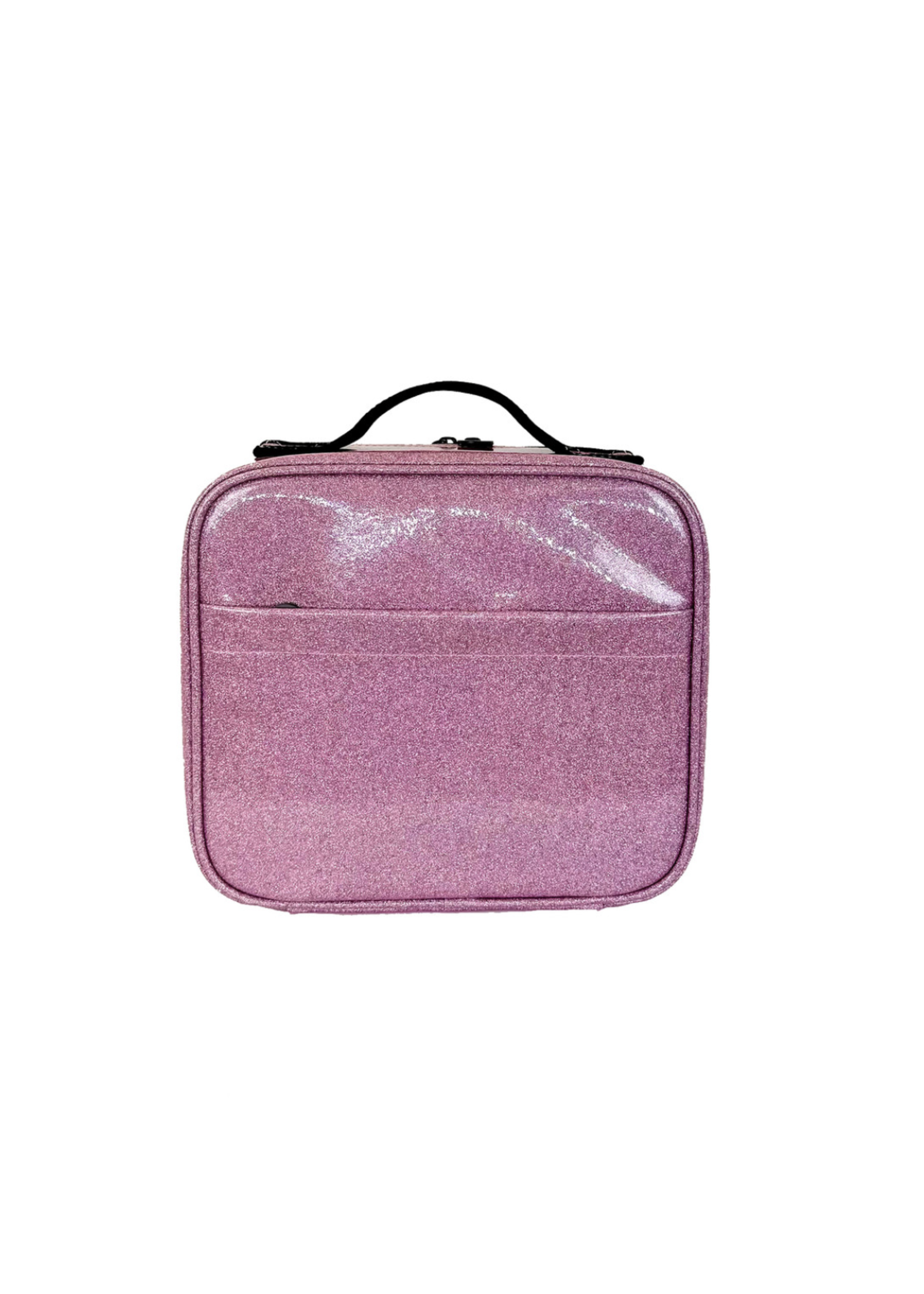 OVATION 1830 SMALL SPARKLE COSMETIC CASE w/ LED MIRROR