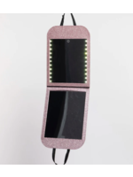 GLAM'R GEAR **NEW**GLITTER HANGING LED FOLDING DOUBLE MIRROR