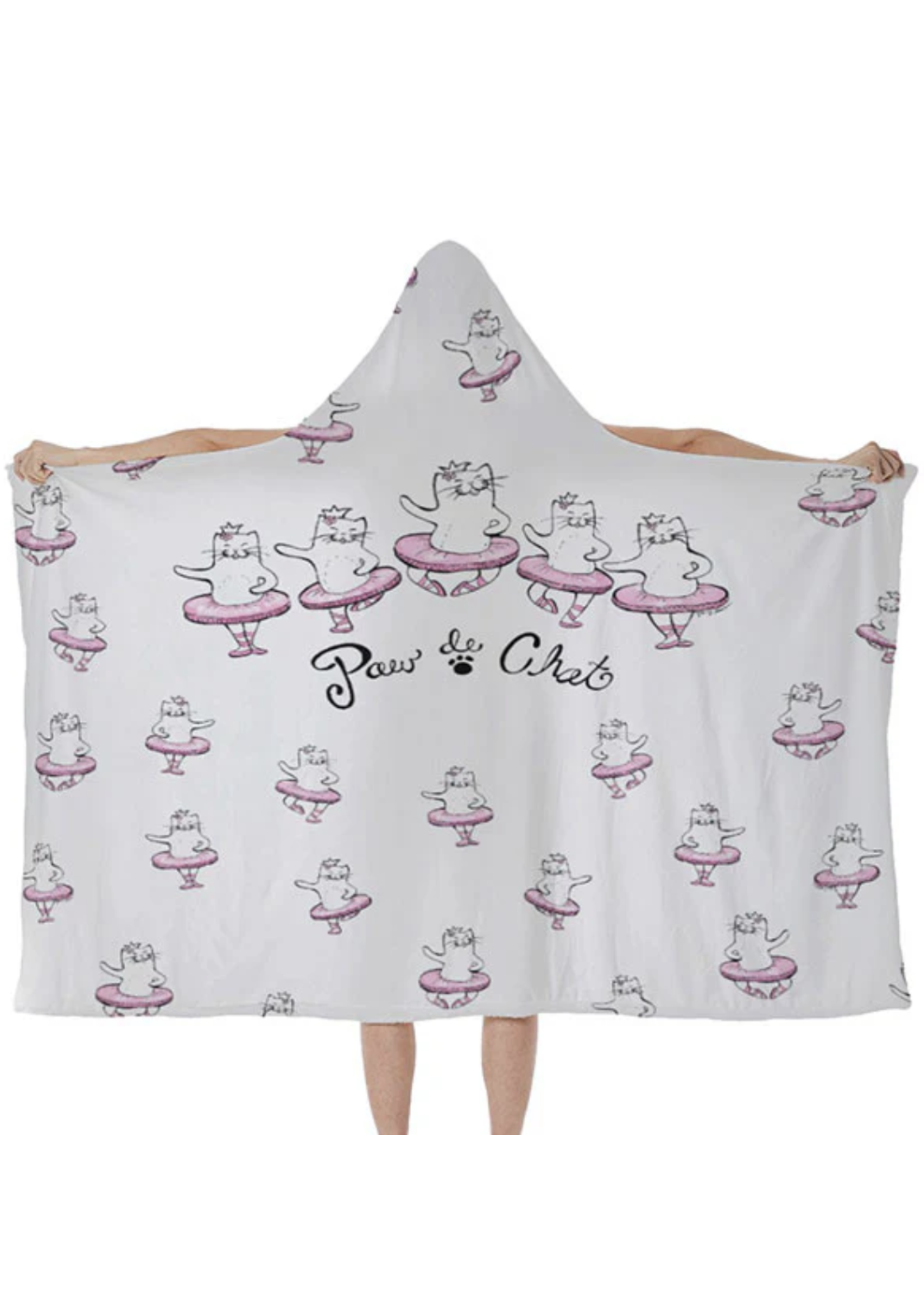 COVET DANCE PLUSH HOODED BLANKET