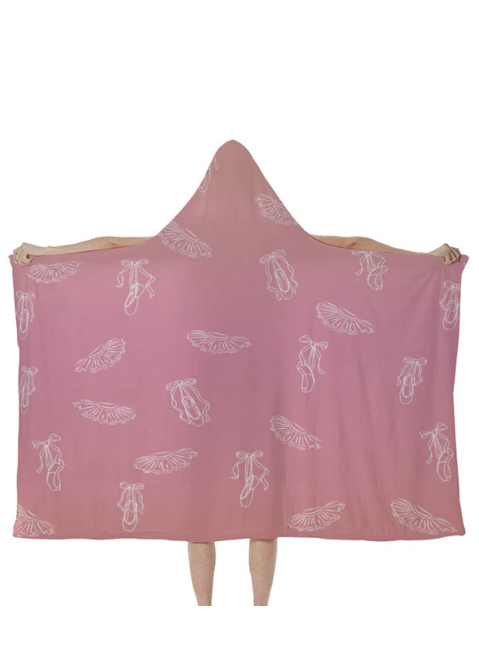 COVET DANCE PLUSH HOODED BLANKET