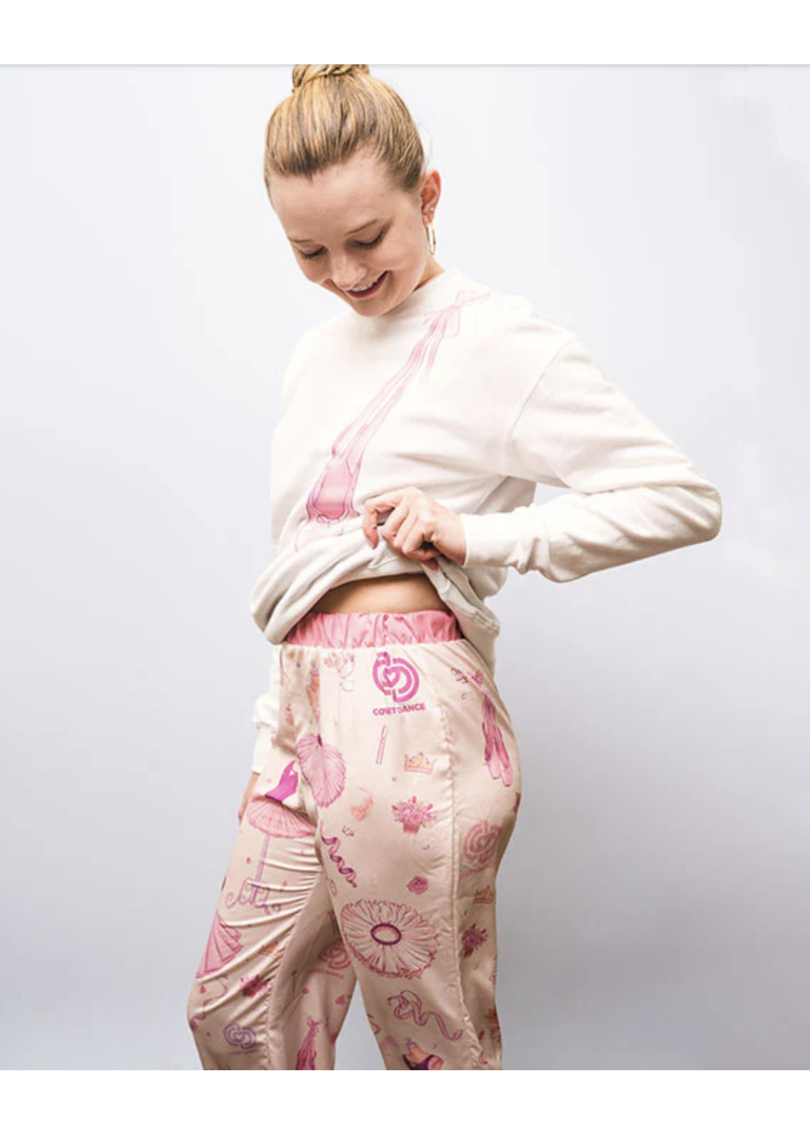 COVET DANCE PINK SHOW DAY PAJAMA PANT