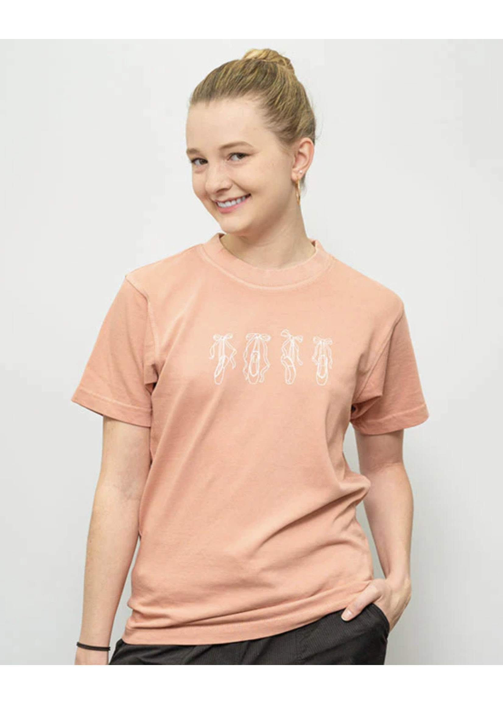 COVET DANCE OVERSIZED FOUR POINTES LUXE TSHIRT