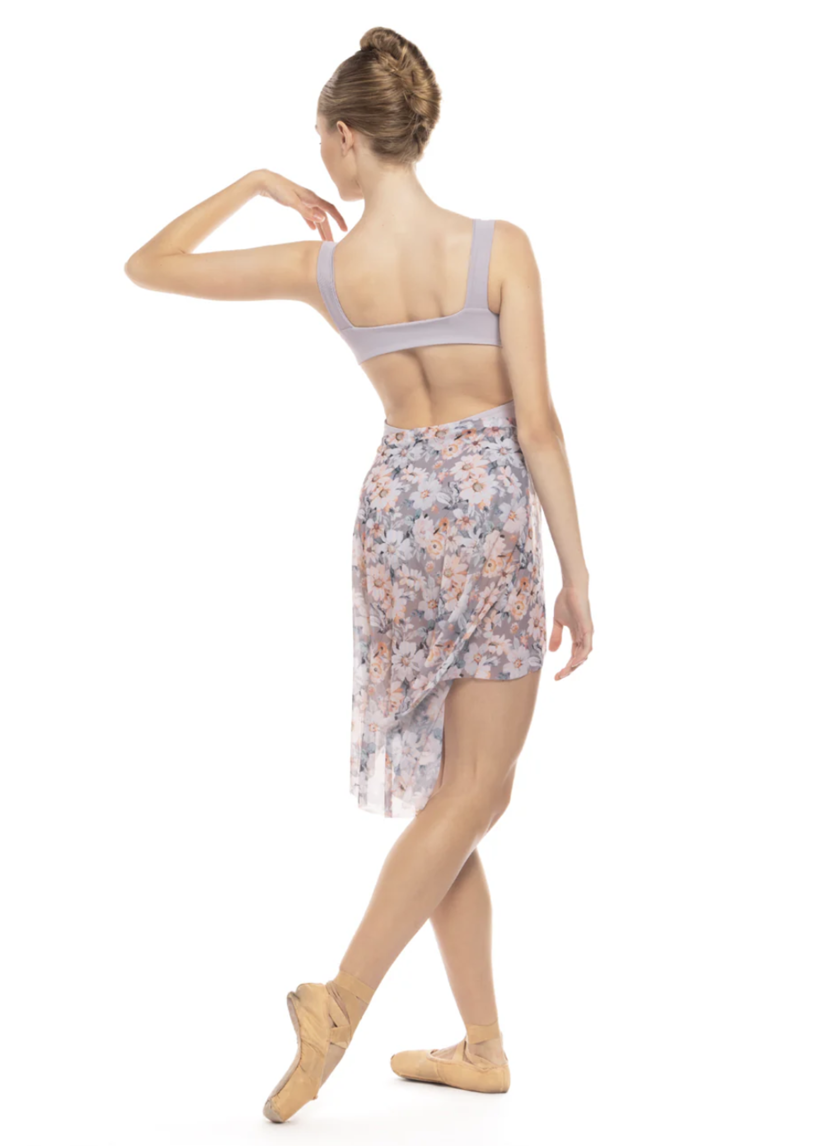 ELEVÉ JACKIE TWIST FRONT OPEN BACK TANK LEOTARD
