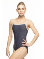 ELEVÉ CANDY CONTRASTING TRIM CAMISOLE LEOTARD
