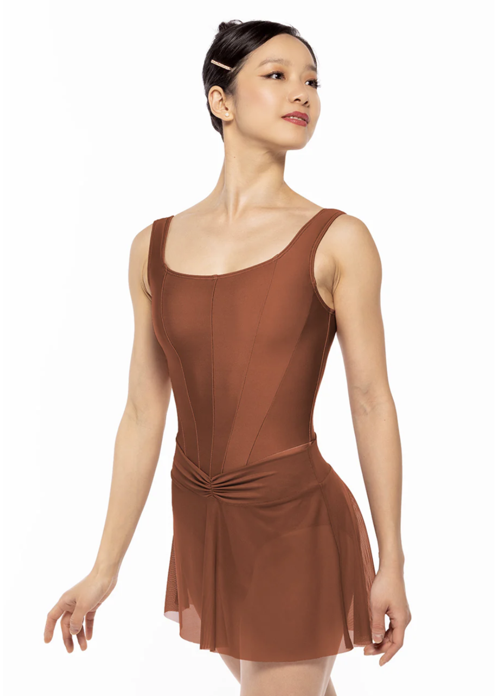 ELEVÉ DIANA SQUARE NECK TANK LEOTARD