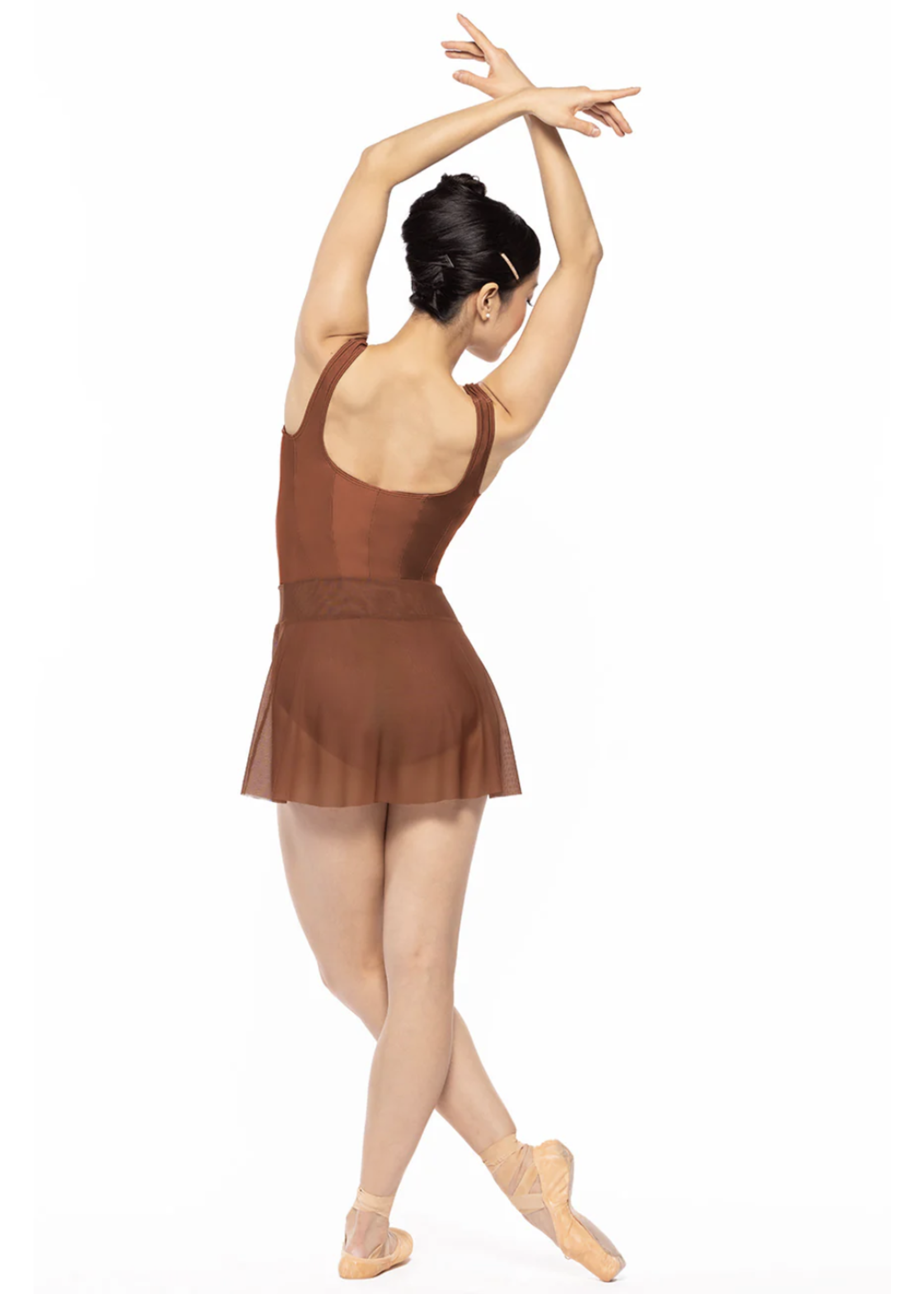ELEVÉ DIANA SQUARE NECK TANK LEOTARD