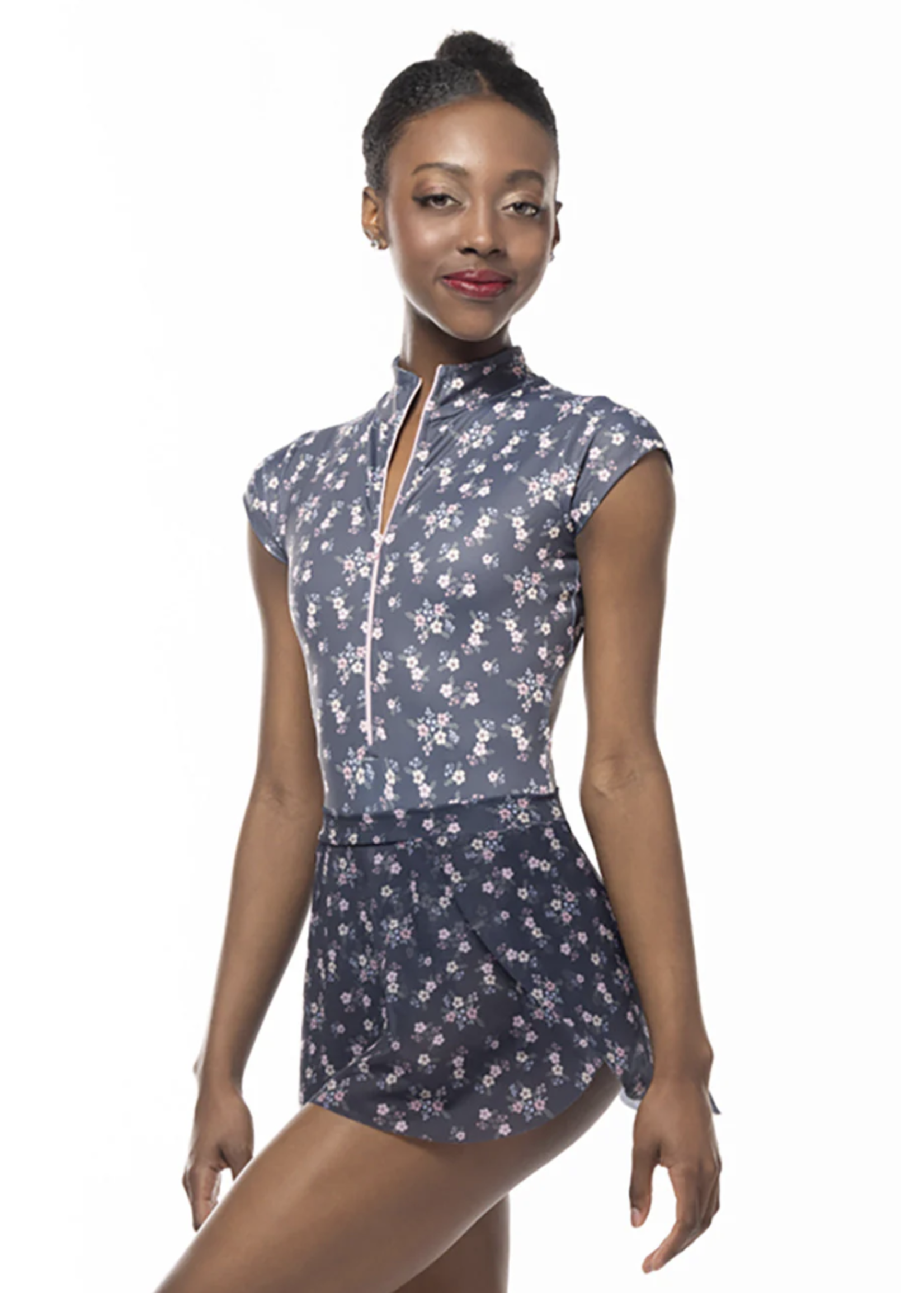 ELEVÉ PETAL BREATHABLE MESH PULL ON SKIRT