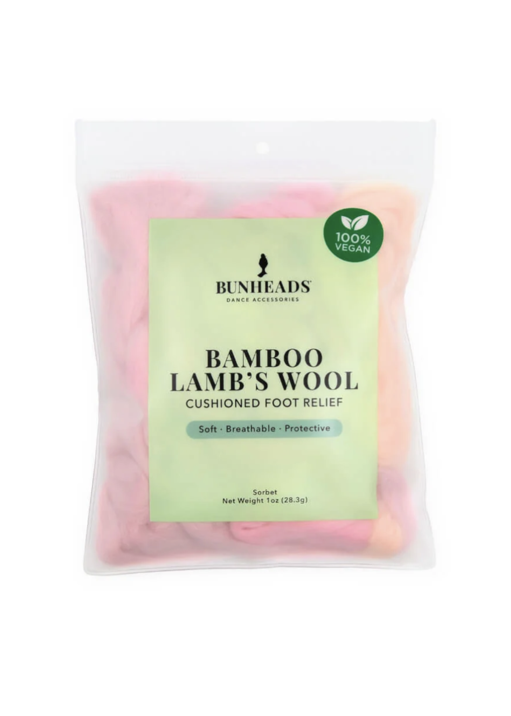 CAPEZIO & BUNHEADS BH1725 BAMBOO LAMB'S WOOL