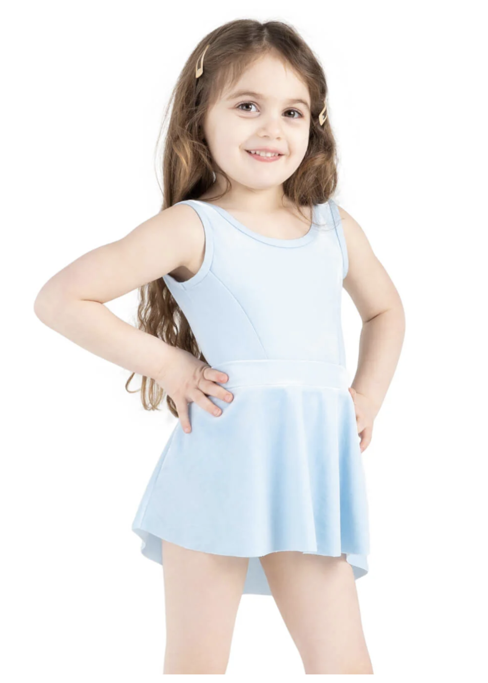CAPEZIO & BUNHEADS A12218C REGENCY ROYAL SIMONE PULL ON SKIRT
