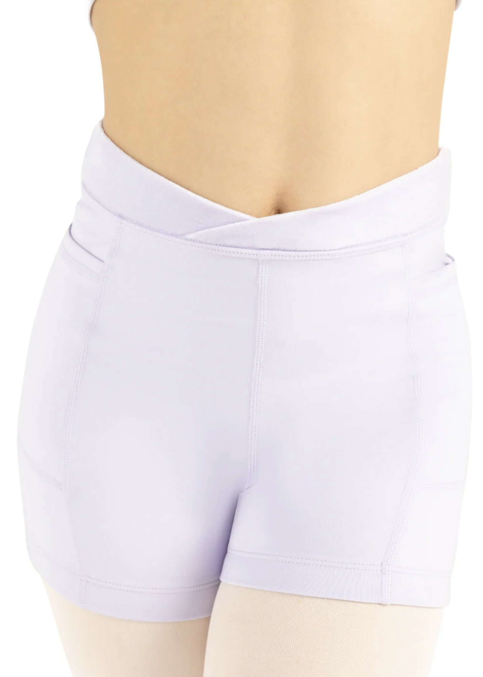 CAPEZIO & BUNHEADS A12217C REGENCY ROYAL CHARLOTTE CROSS FRONT SHORT