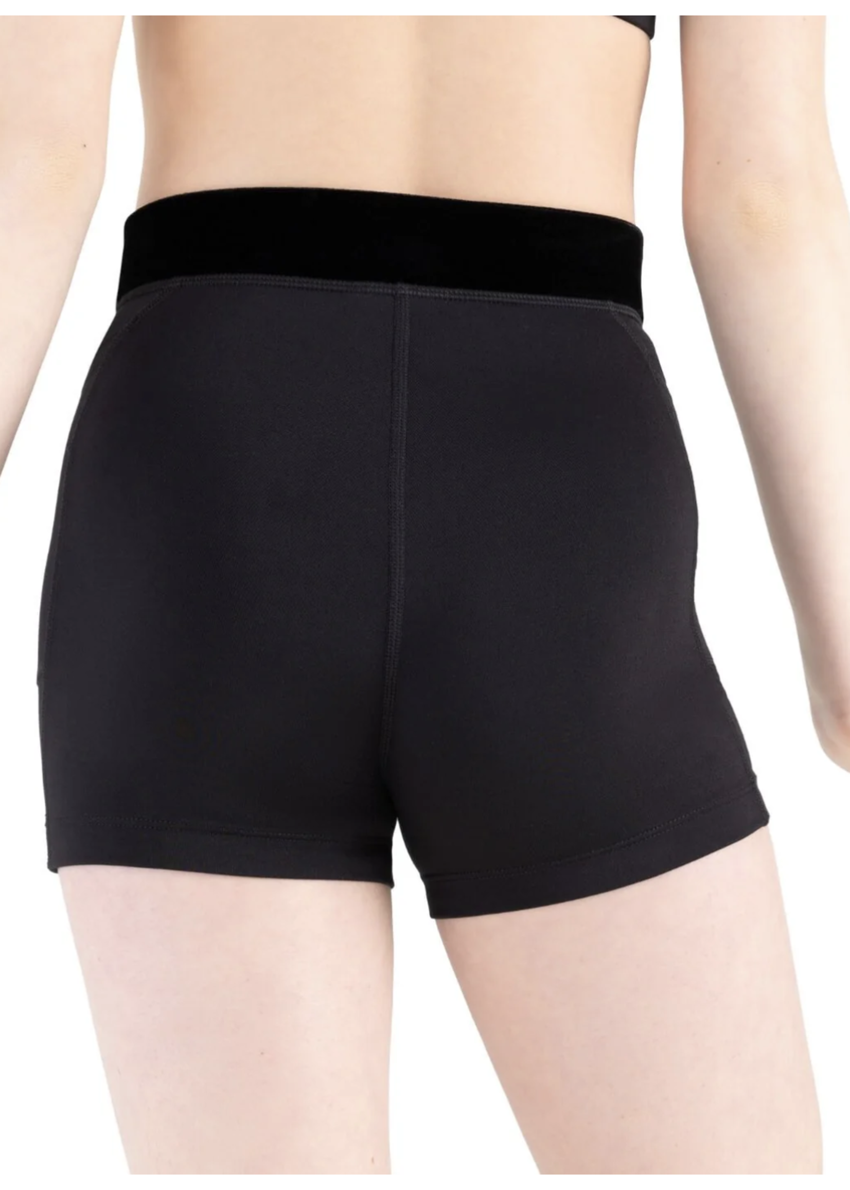 CAPEZIO & BUNHEADS A12217C REGENCY ROYAL CHARLOTTE CROSS FRONT SHORT