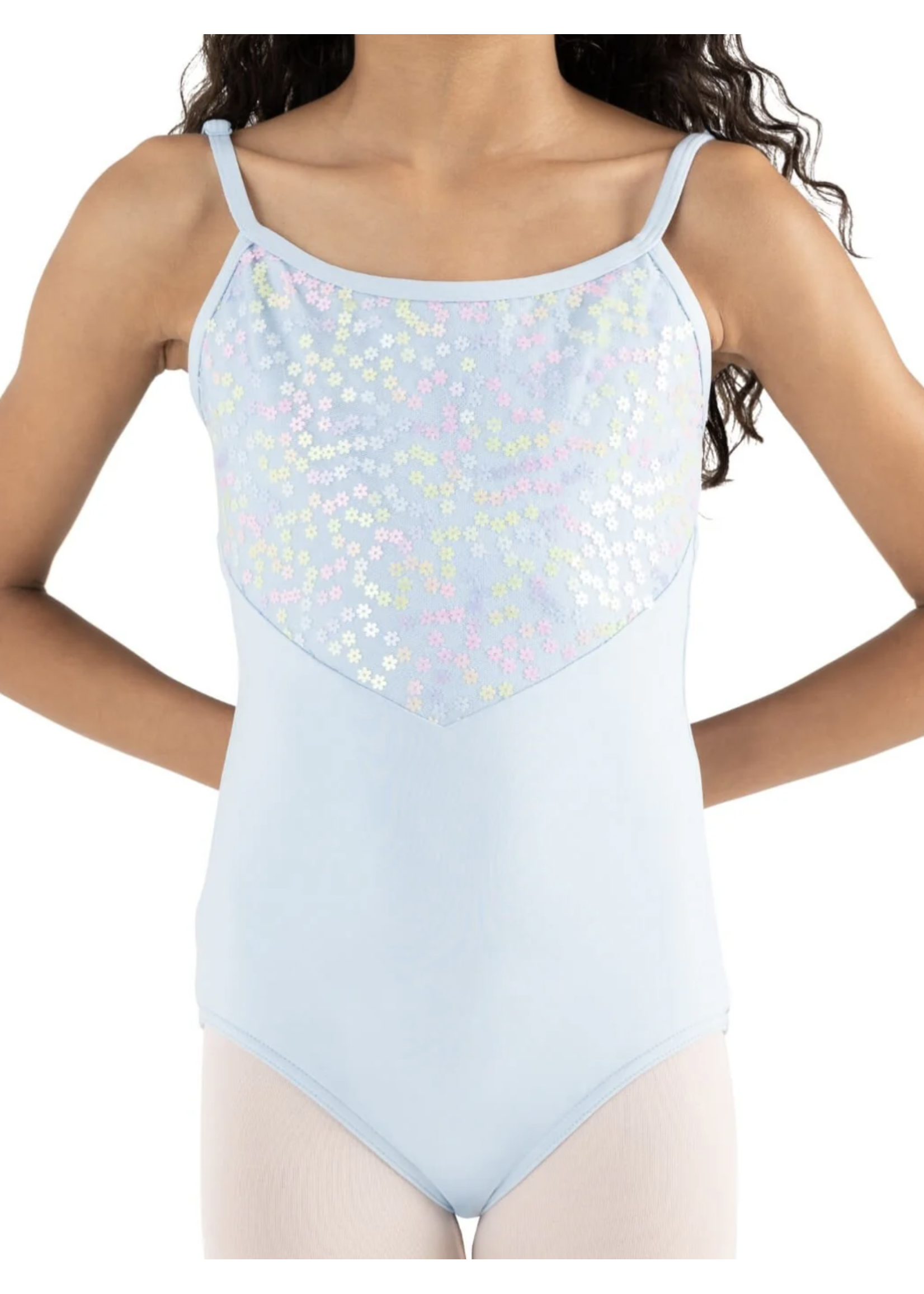 CAPEZIO & BUNHEADS A12222C FLOWER FAIRY LAKE SEQUIN CAMISOLE LEOTARD