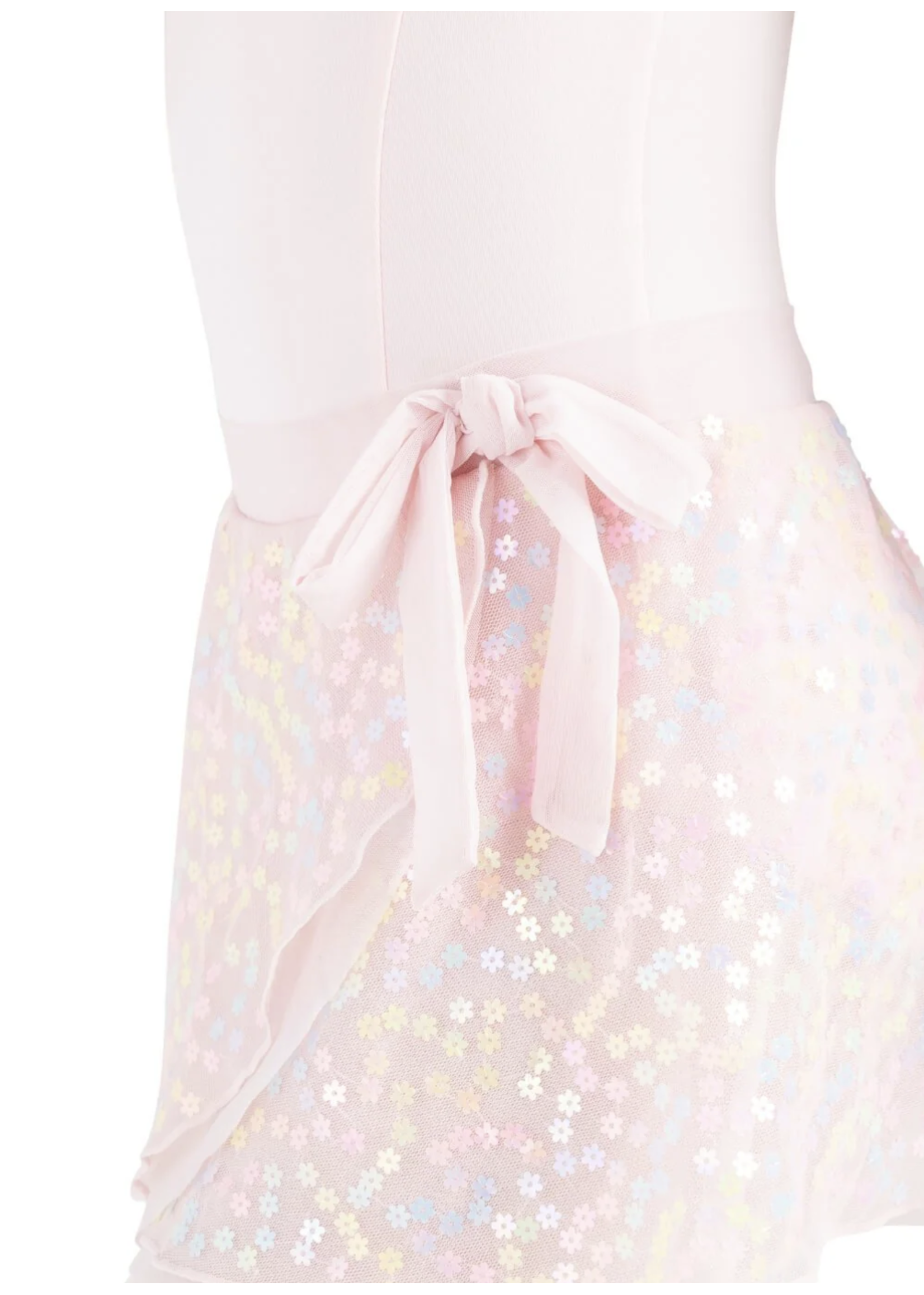CAPEZIO & BUNHEADS A12223C FLOWER FAIRY PIXIE SEQUIN TANK DRESS