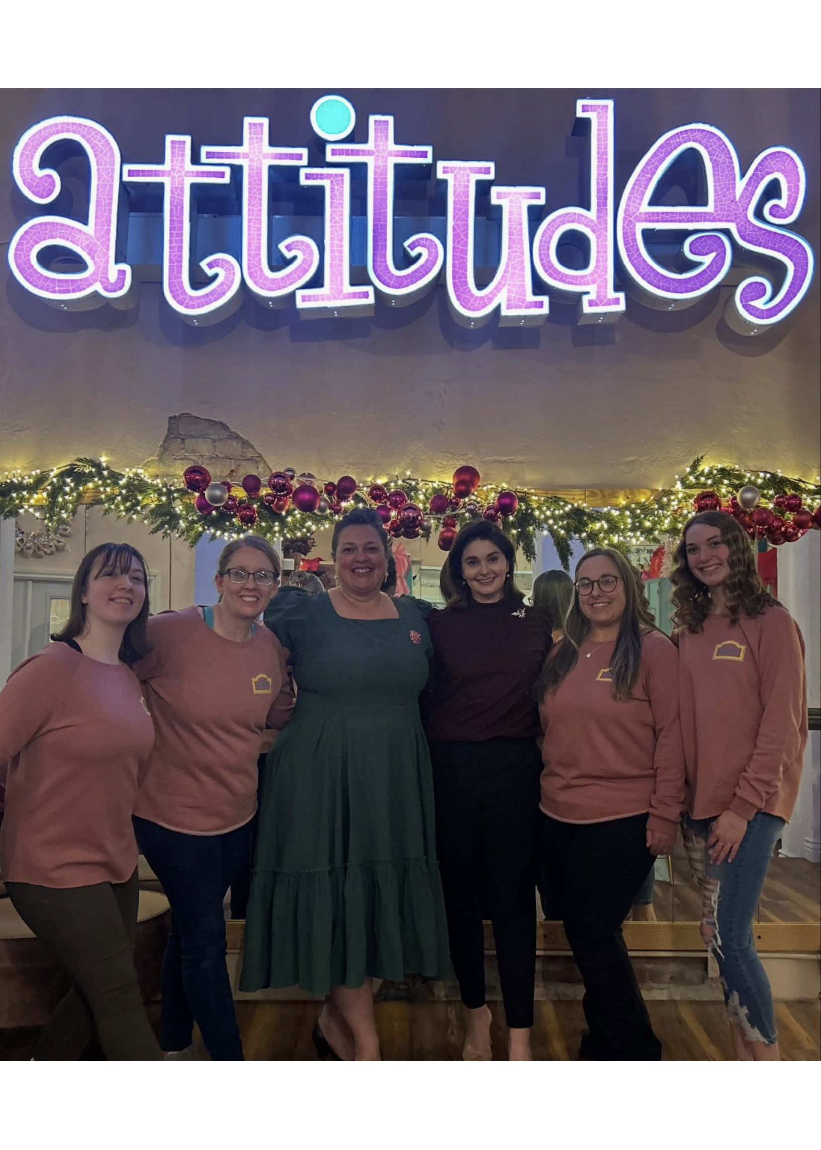 ATTITUDES DANCEWEAR  ETC. CURTAINS UP TSHIRT