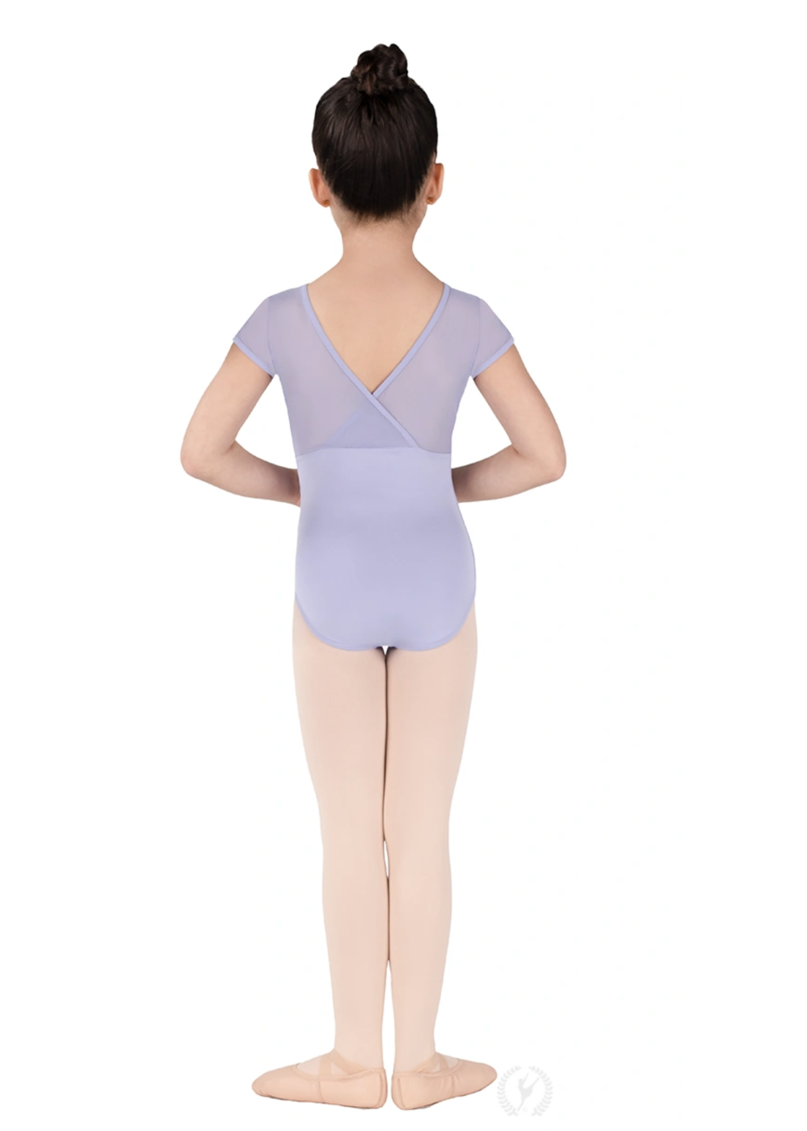 EUROTARD 4145 MESH  BACK CAP SLEEVE LEOTARD