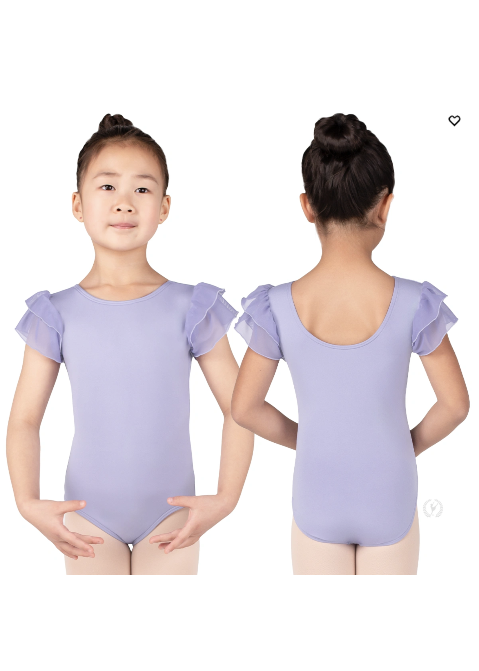 EUROTARD 4142 MESH FLUTTER SLEEVE LEOTARD