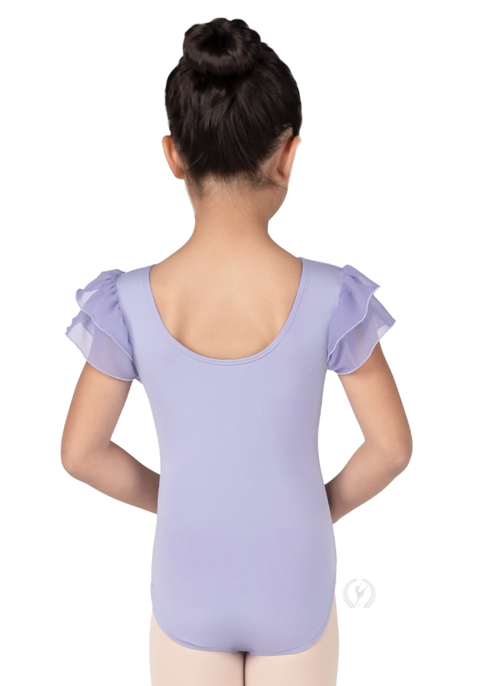 EUROTARD 4142 MESH FLUTTER SLEEVE LEOTARD