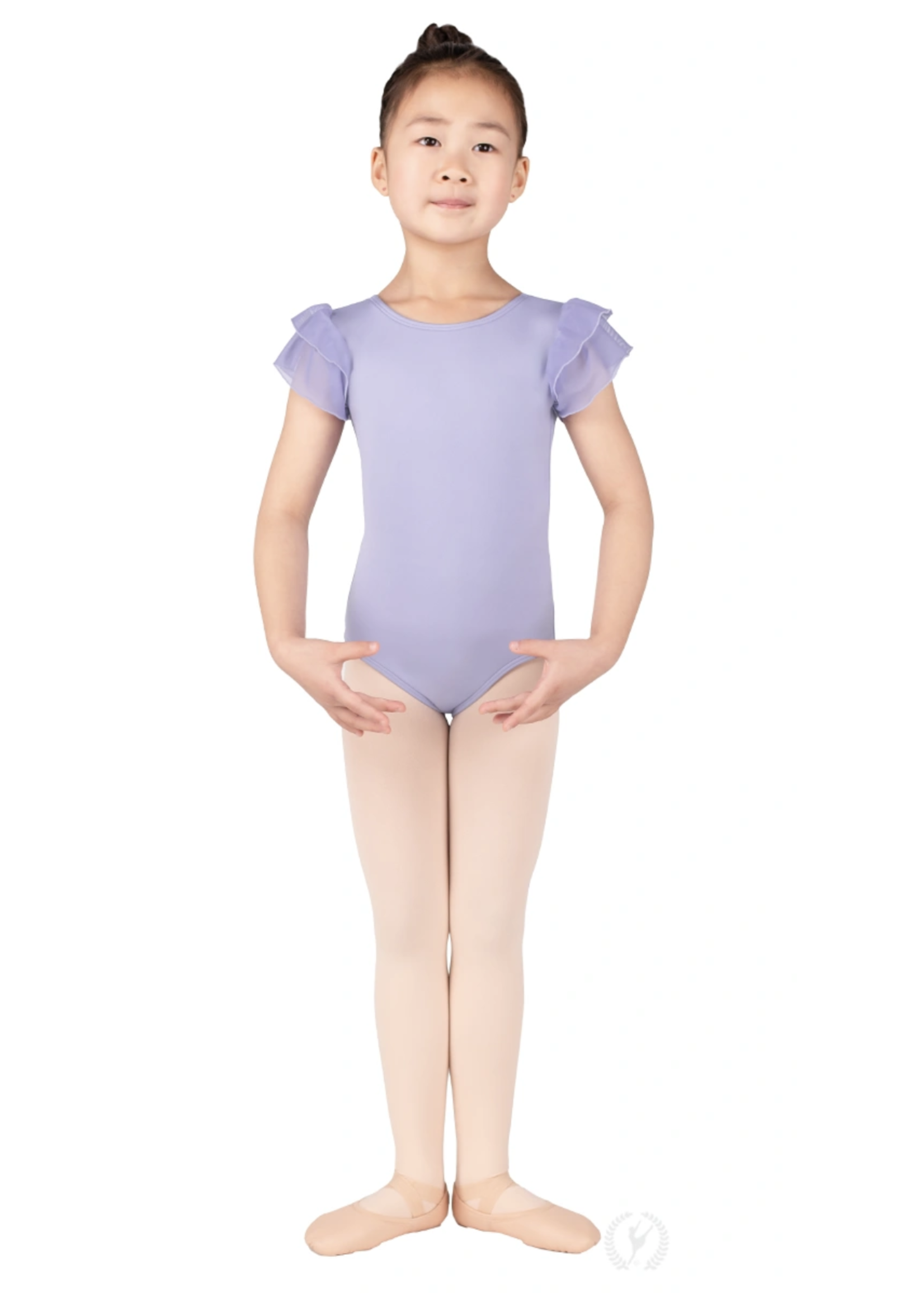 EUROTARD 4142 MESH FLUTTER SLEEVE LEOTARD