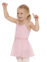 EUROTARD 10127 CHIFFON PULL ON MOCK WRAP SKIRT
