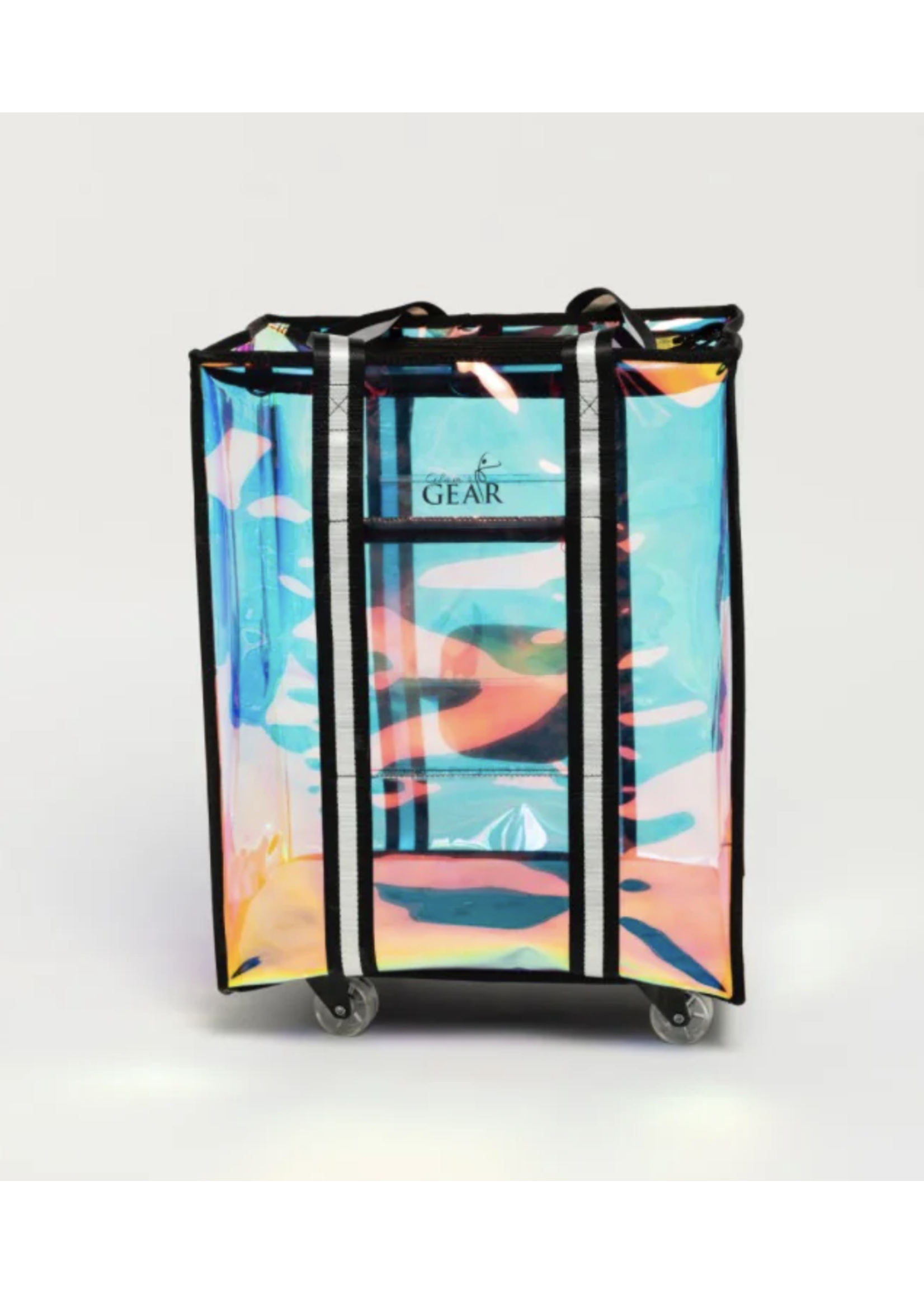 GLAM'R GEAR SHOPPER HOLOGRAPHIC ROLLING BAG