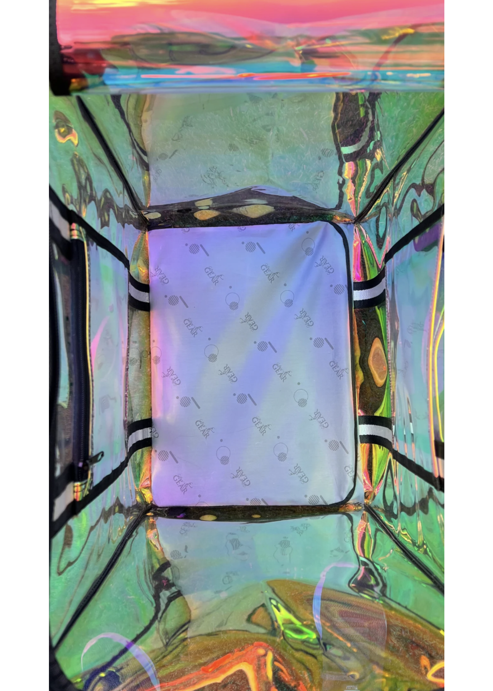 GLAM'R GEAR SHOPPER HOLOGRAPHIC ROLLING BAG