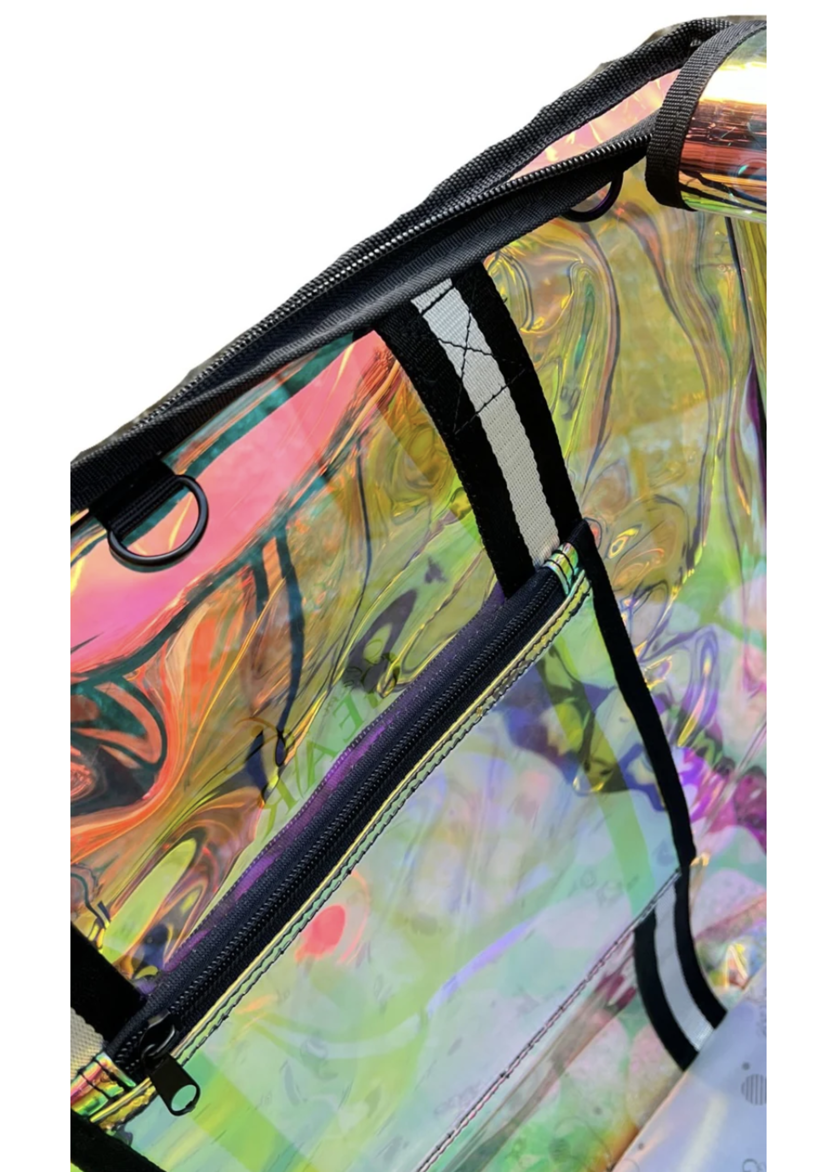 GLAM'R GEAR SHOPPER HOLOGRAPHIC ROLLING BAG