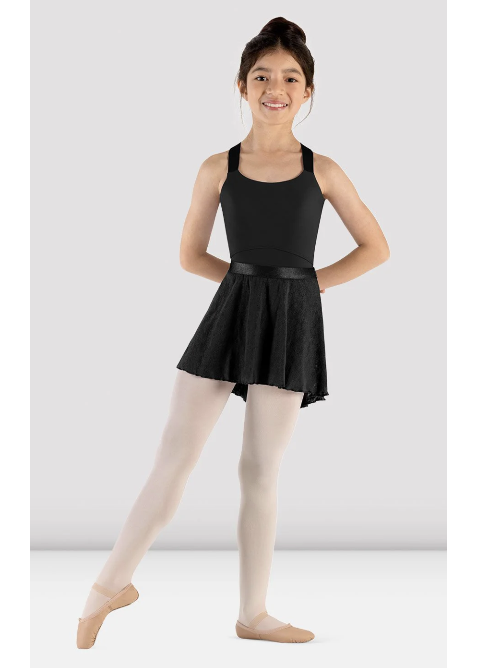 BLOCH & MIRELLA MS902C MAJESTY DAISY LACE PULL ON SKIRT