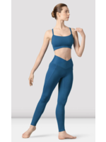 BLOCH & MIRELLA Z8457 CATHERINE SCOOP NECKLINE MESH BACK CROP TOP
