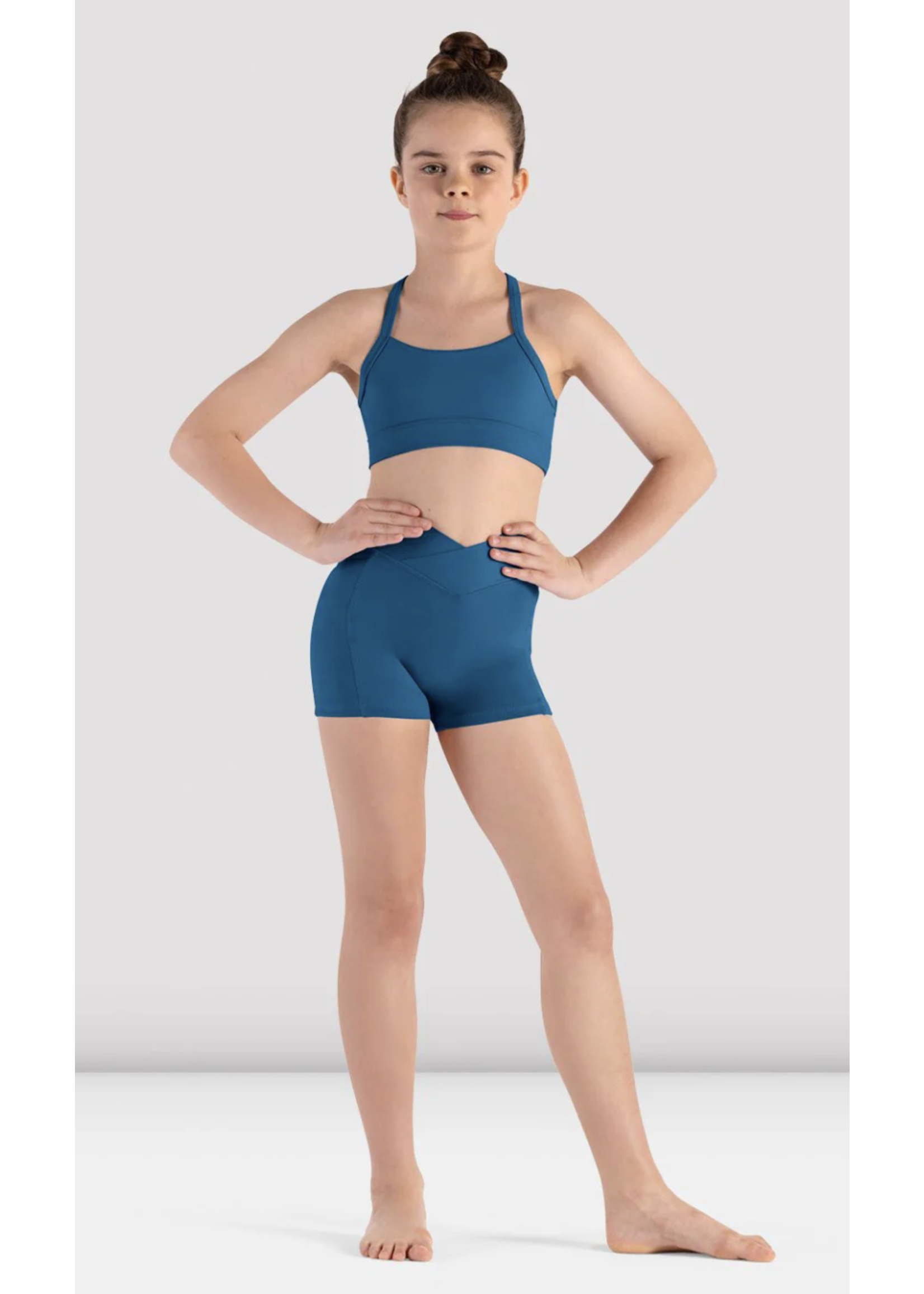 BLOCH & MIRELLA CR8464 NICOLIA V FRONT SHORT WITH SIDE POCKETS