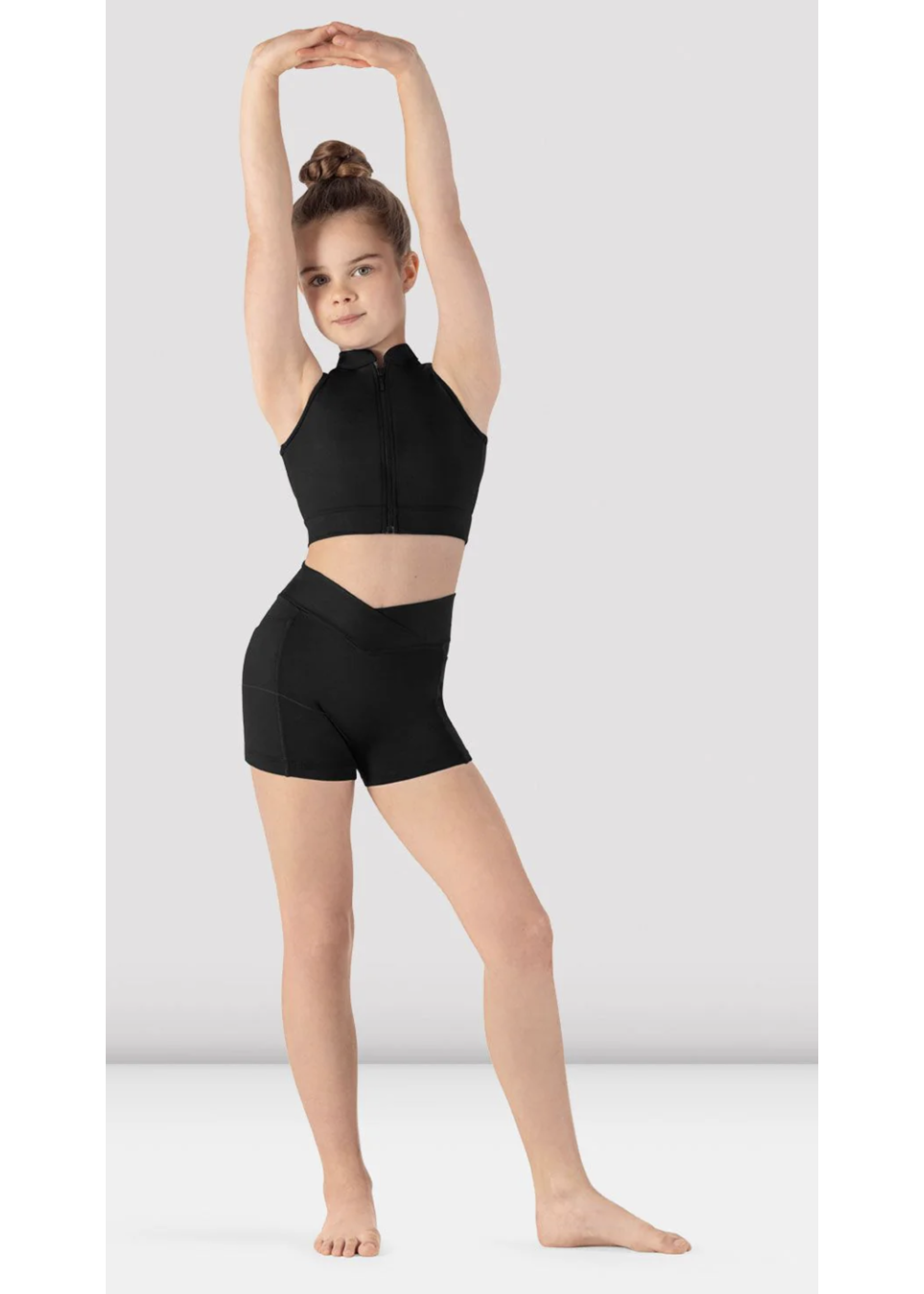BLOCH & MIRELLA CR8464 NICOLIA V FRONT SHORT WITH SIDE POCKETS