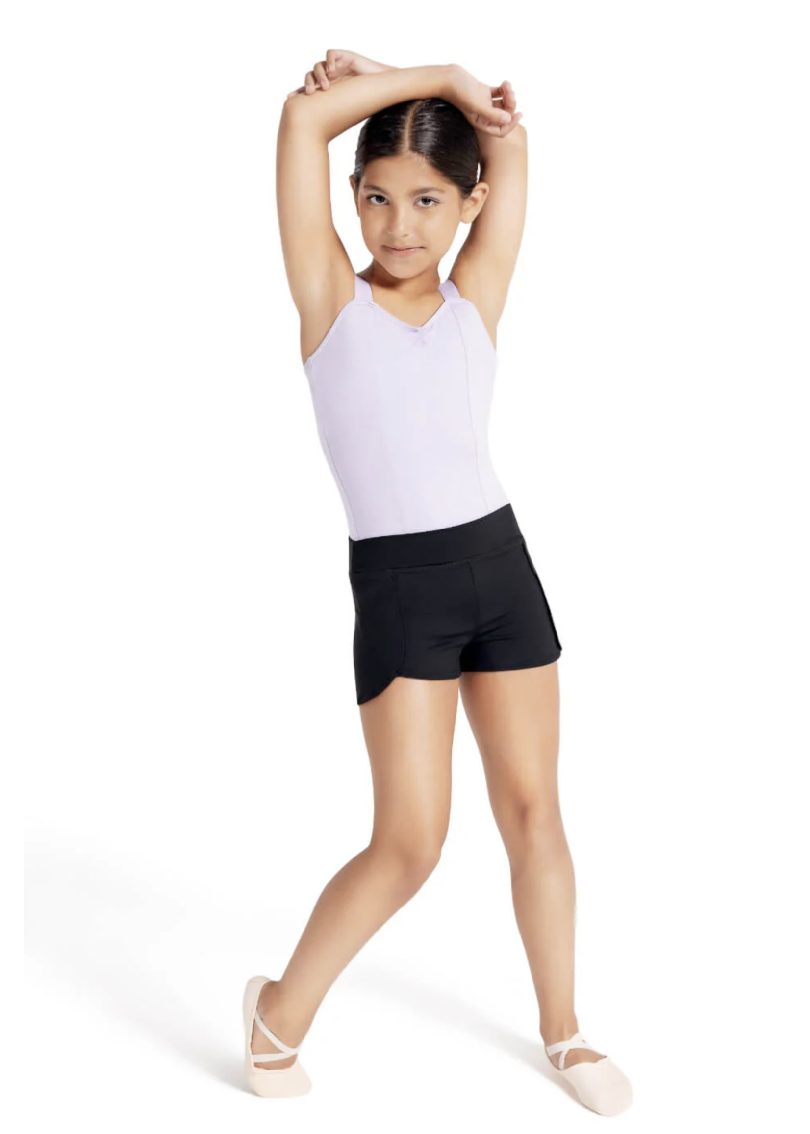 CAPEZIO & BUNHEADS ASE1081  ATHLETIC SHORT WITH BUILT IN BRIEF