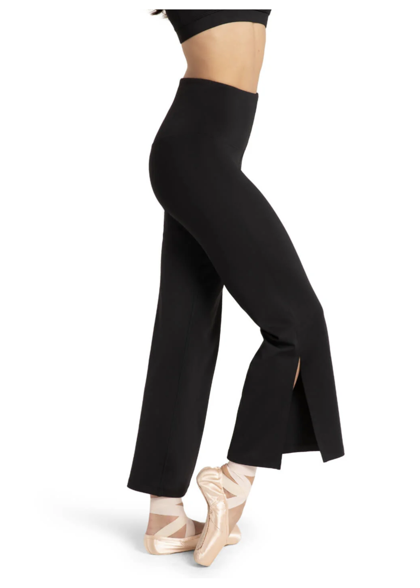 CAPEZIO & BUNHEADS A12144C ROUTINE SIDE SLIT  PANT